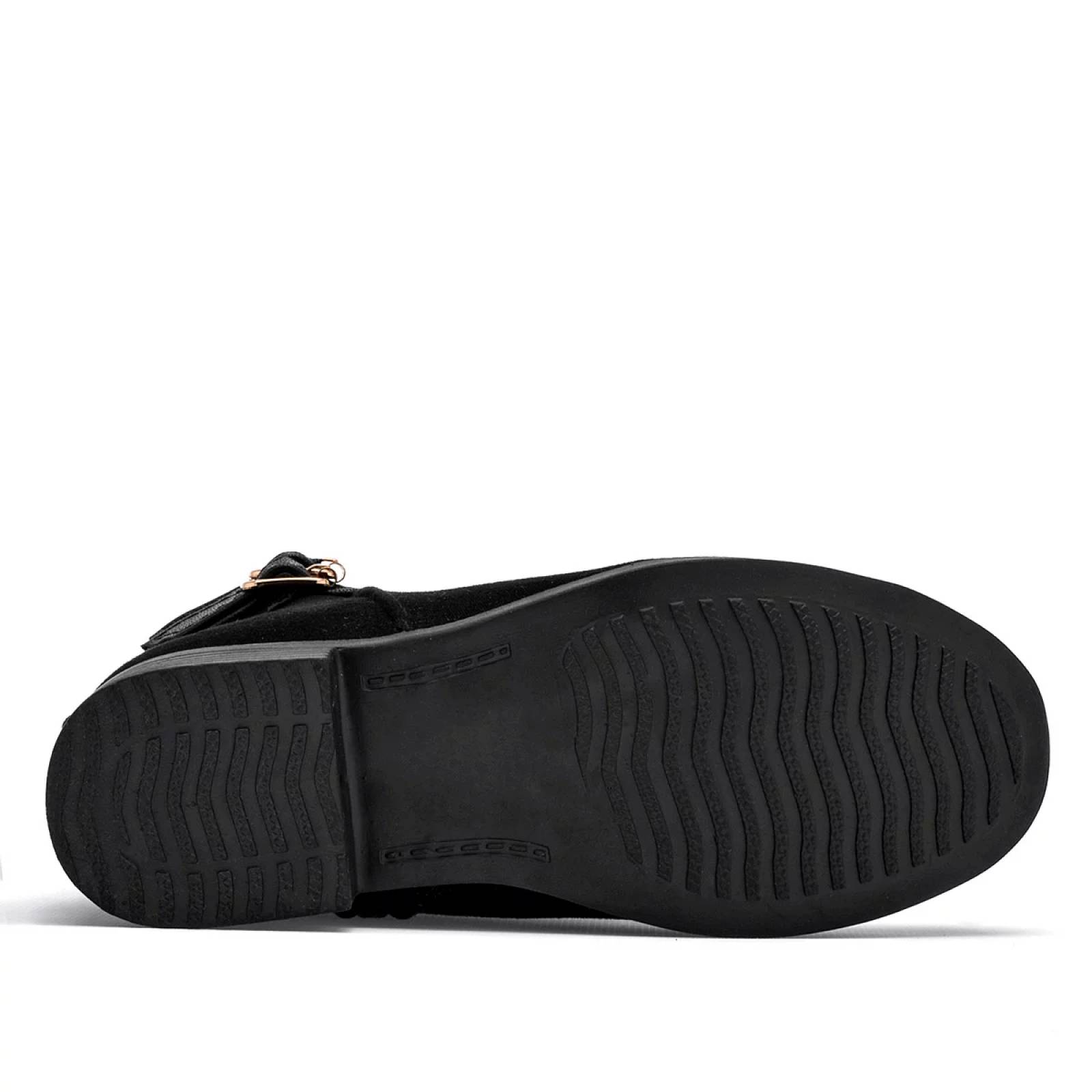 BOTIN GAMUZA Celex 5156 Color Negro PARA Niña Tx7