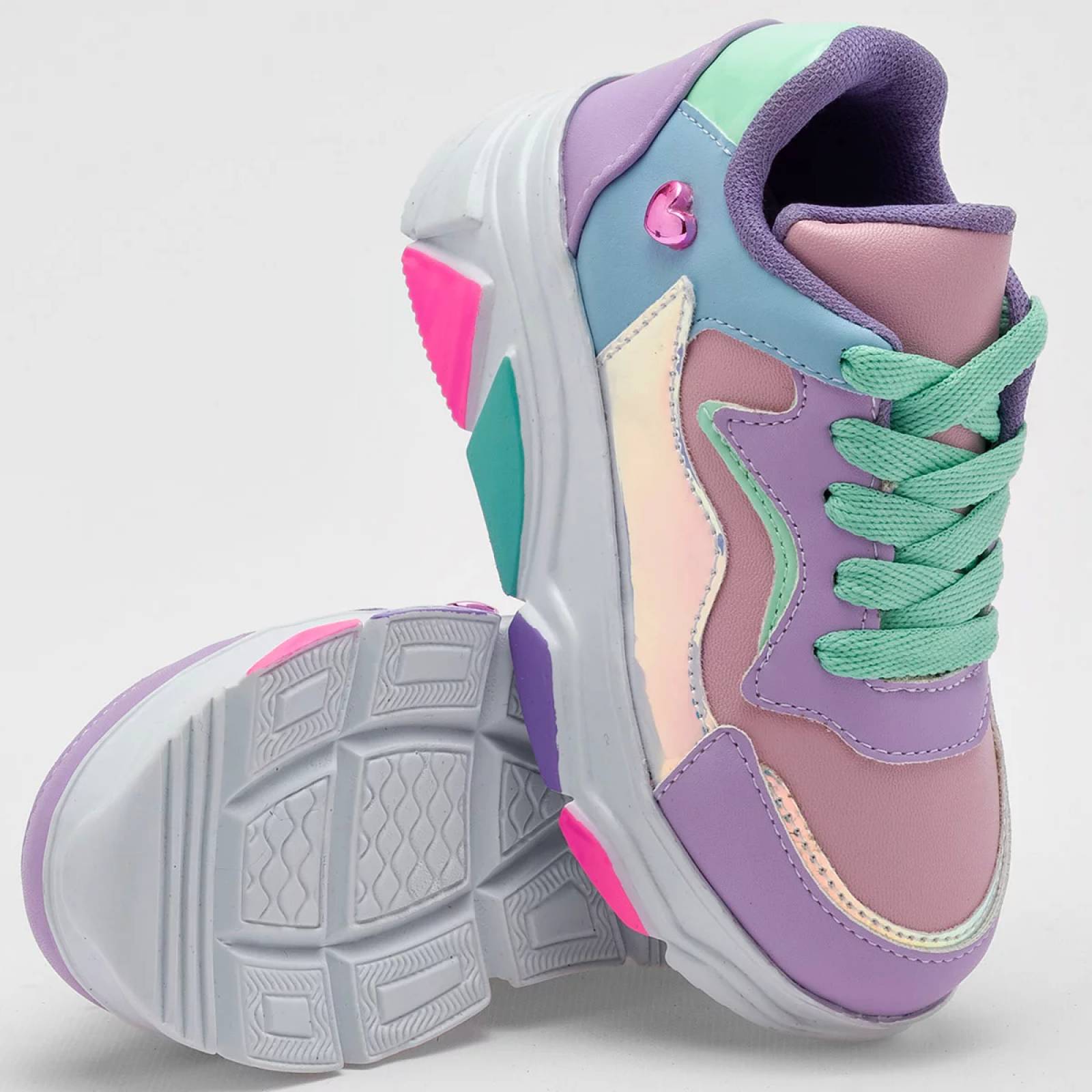 TENIS Eva moda 711 Color Multicolor PARA Niña Tx7