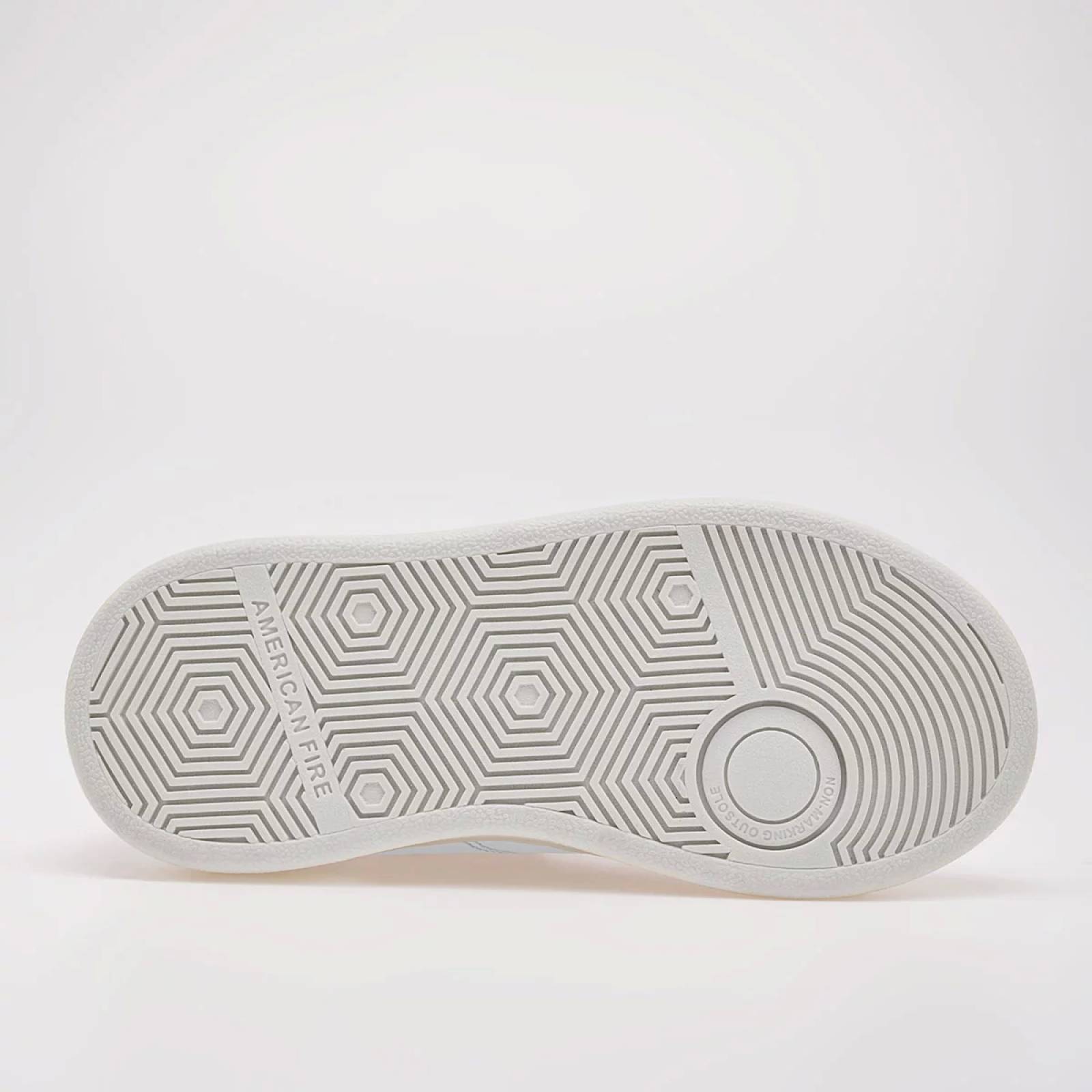 TENIS ESCOLAR UNISEX American fire 7085 Color Blanco PARA Niña Tx7