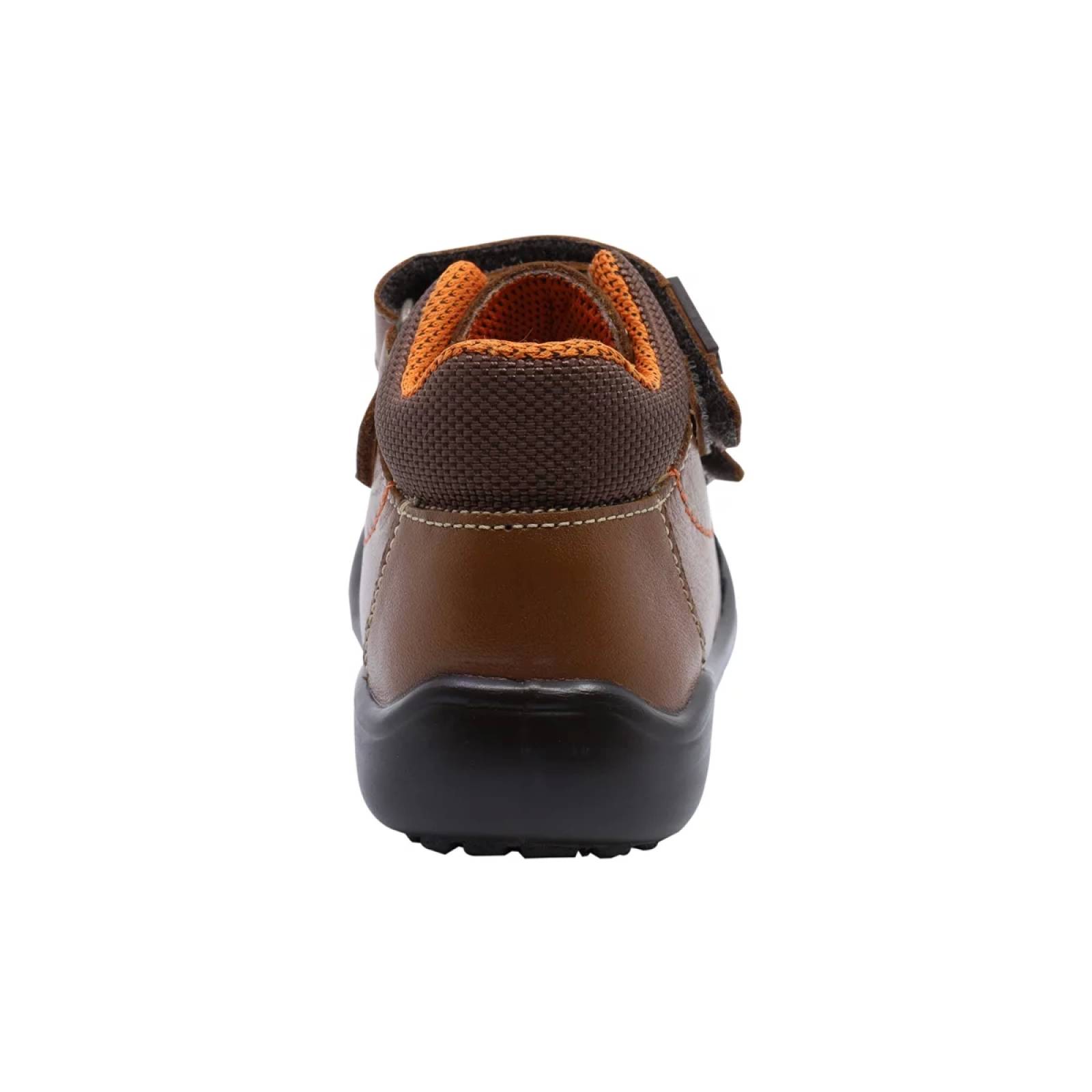 Botas Niño Zapatos Casual Piel Cafe Audaz