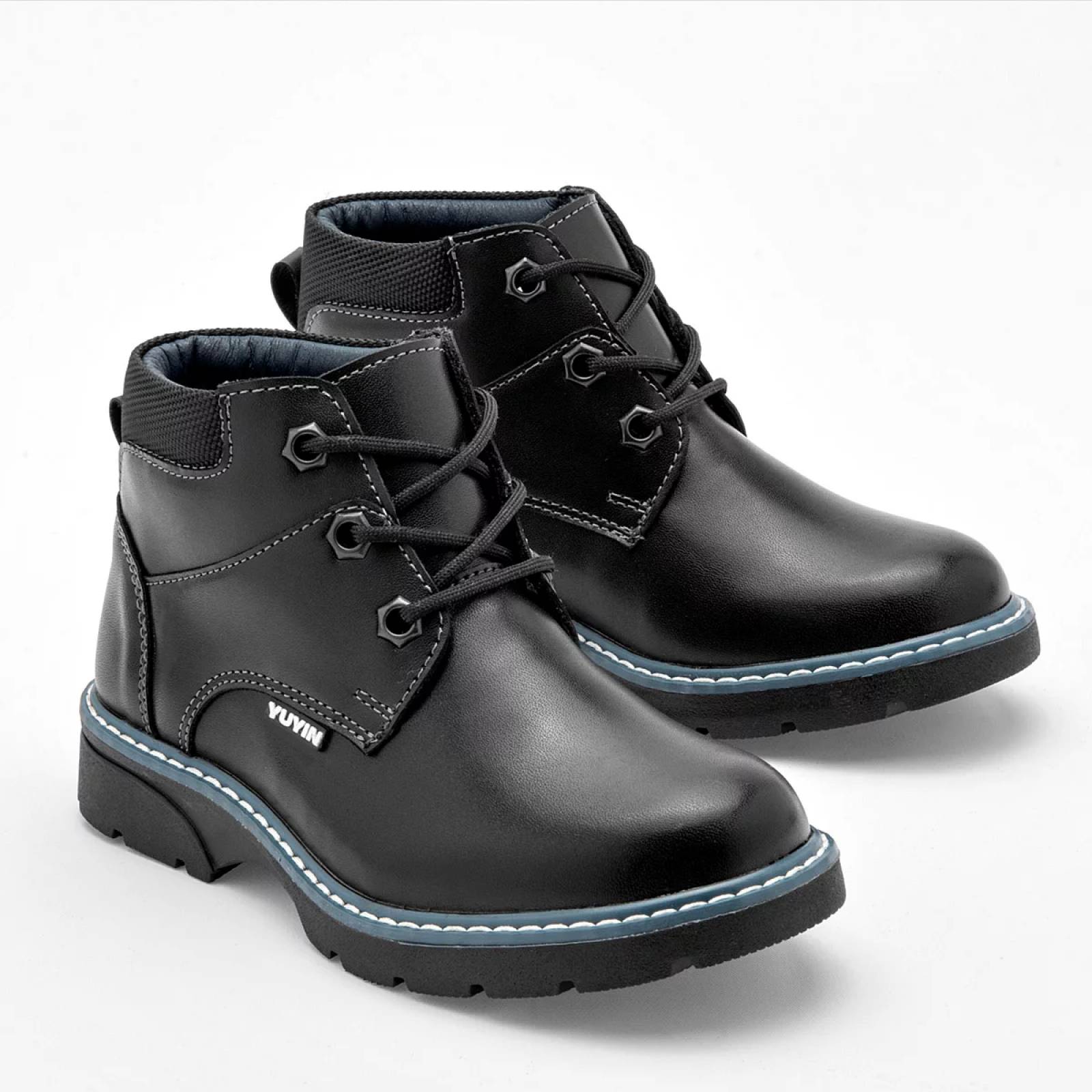 BOTA ESCOLAR Yuyin 23370 Color Negro PARA Joven Tx7