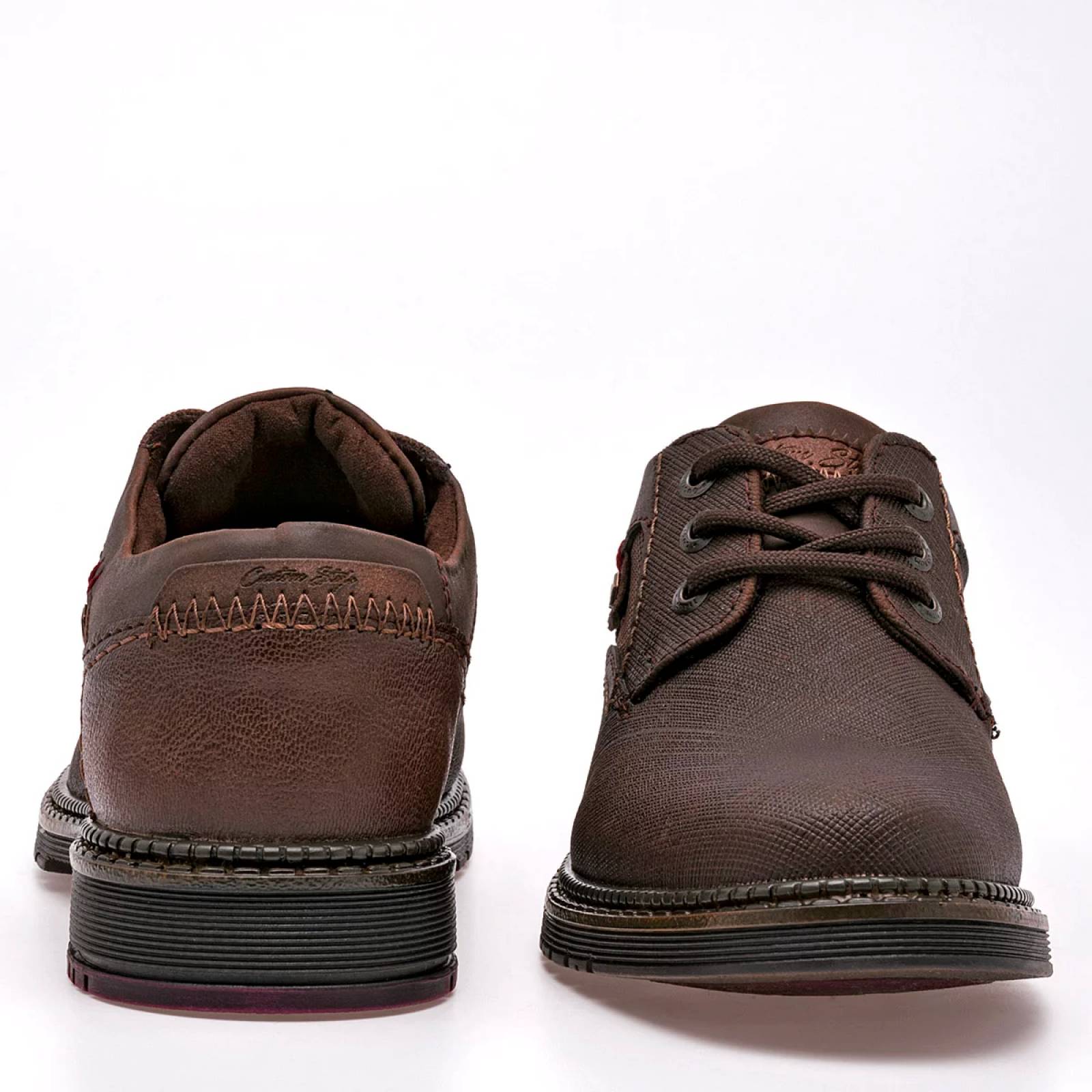 ZAPATO CASUAL Negro total 3860 Color Cafe PARA Joven Tx7