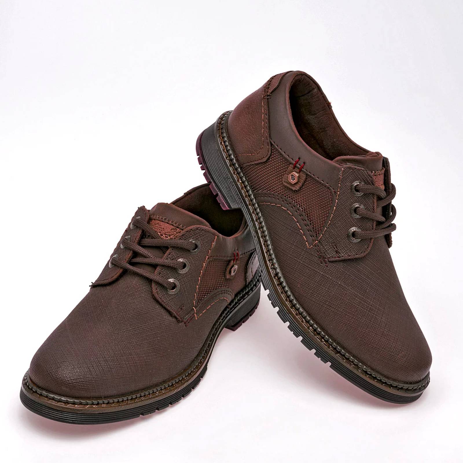 ZAPATO CASUAL Negro total 3860 Color Cafe PARA Joven Tx7