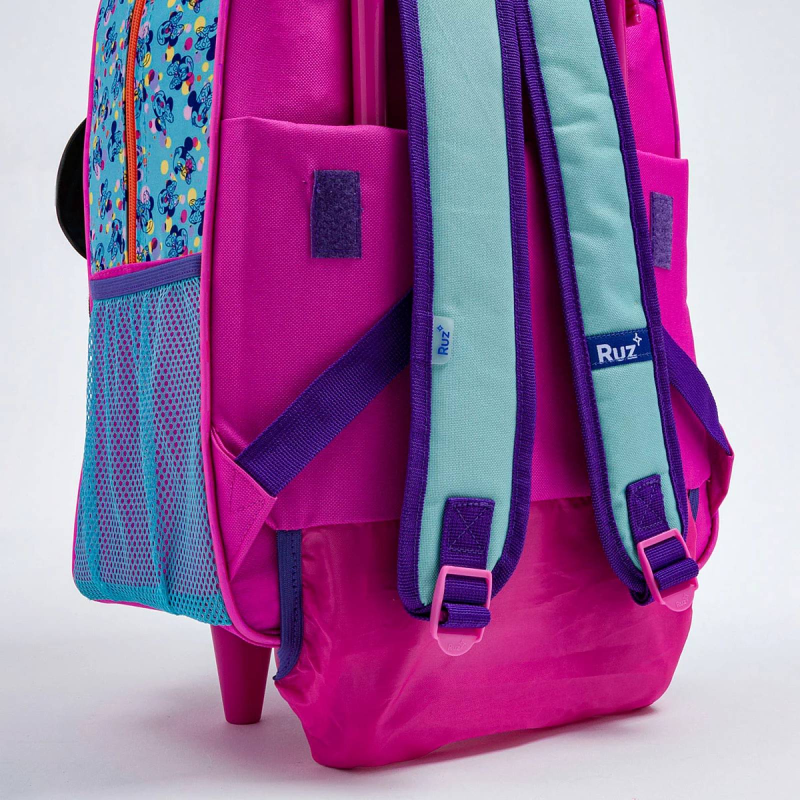 MOCHILA UNISEX CON RUEDAS MINNIE MOUSE Bolsas ruz 177288 Color Multicolor PARA Unisex Tx7