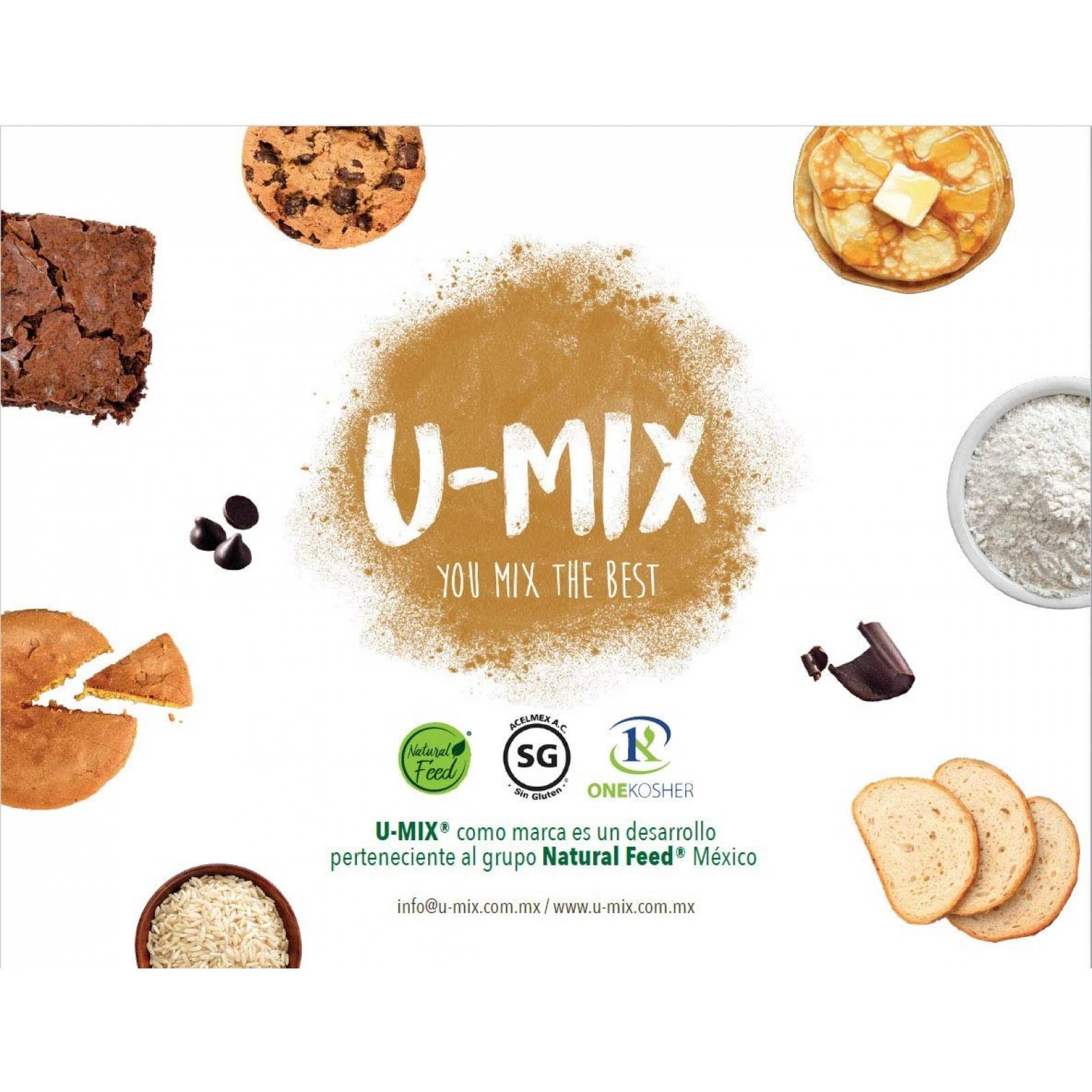 Harina Sin Gluten Para Hot Cakes Kosher 12x500g (6kg)