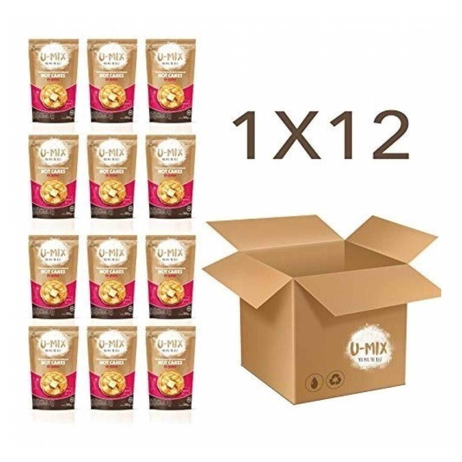 Harina Sin Gluten Para Hot Cakes Kosher 12x500g (6kg)