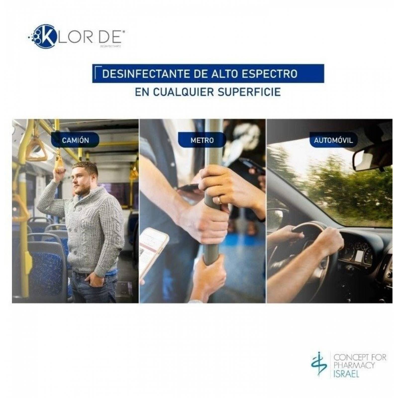 Desinfectante De Alto Nivel Para Superficies Klor de 10 Lt