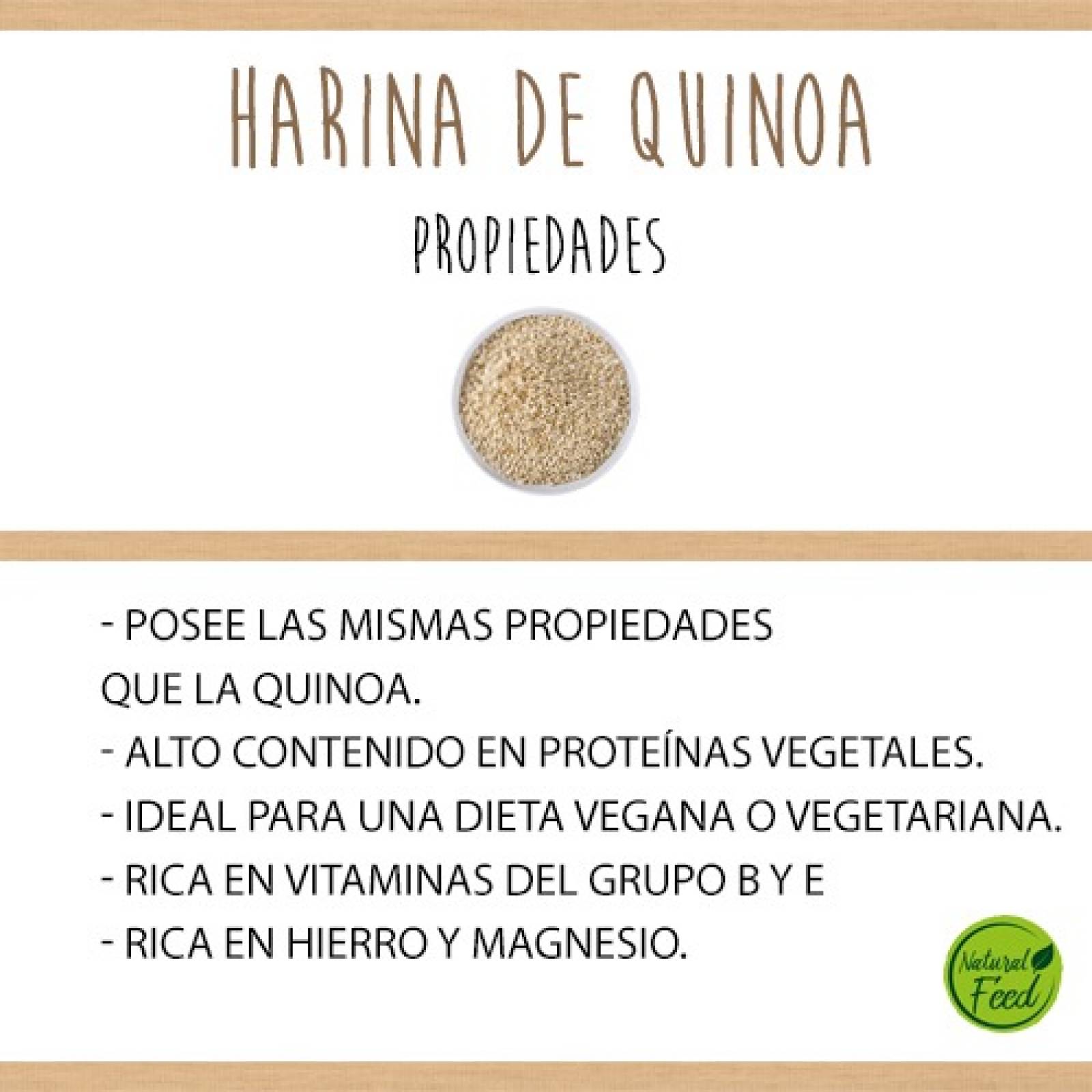 Harina De Quinoa Sin Gluten U MIX Costal de 25 KG Premium