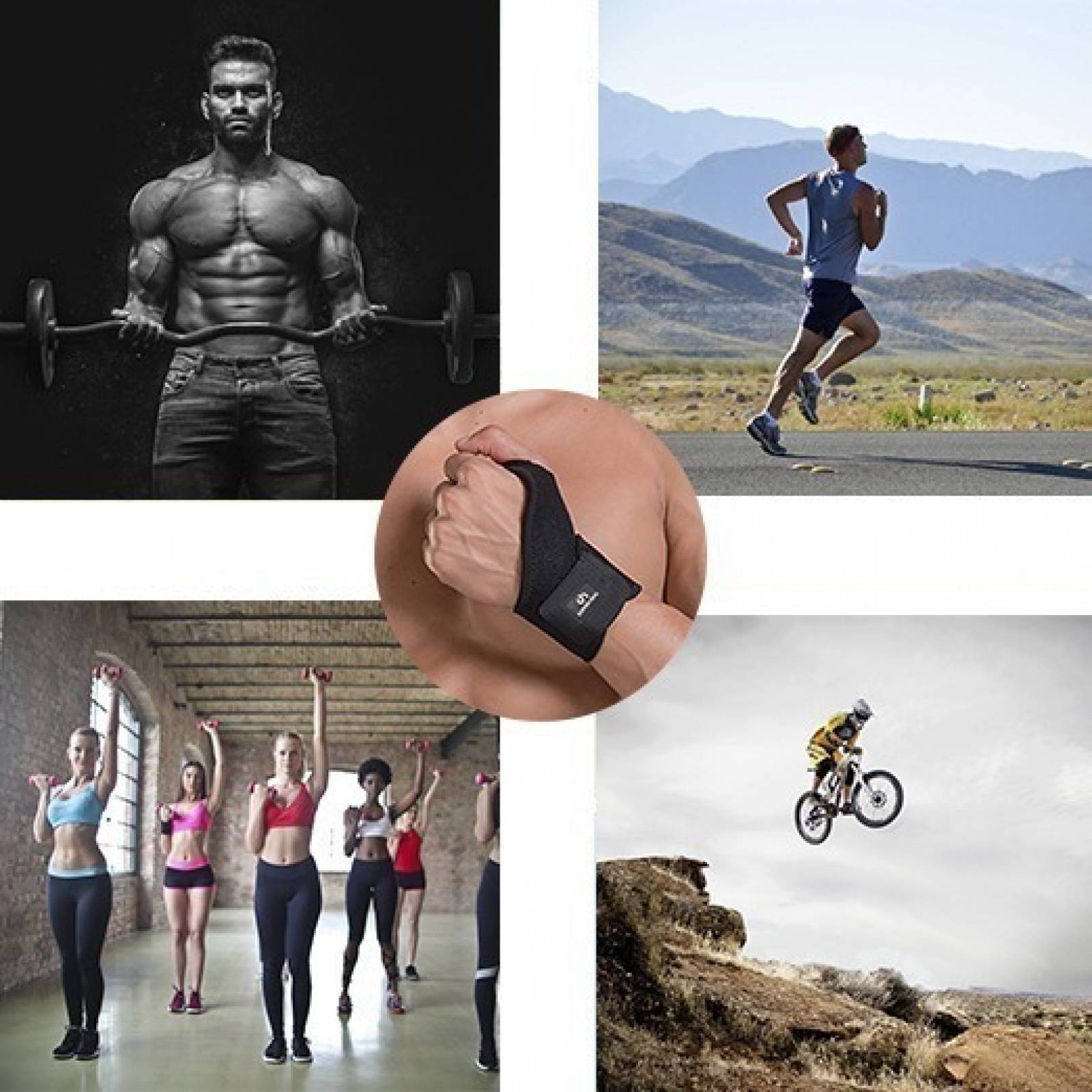 Copper Heal Banda Muñequera Ajustable Sirve Para Ambas Manos