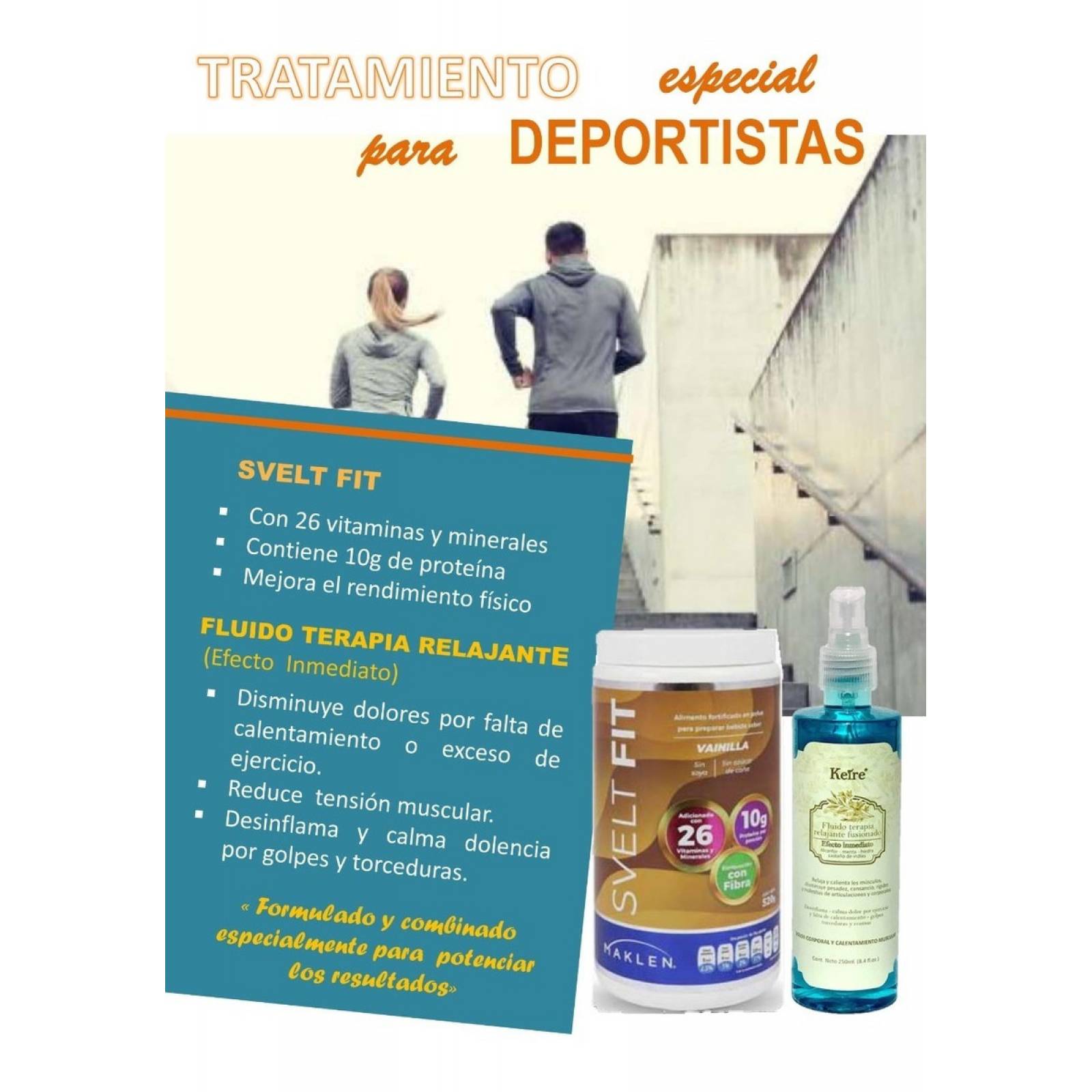 Kit Deportistas   Suplemento Deportivo Y Relajante Muscular