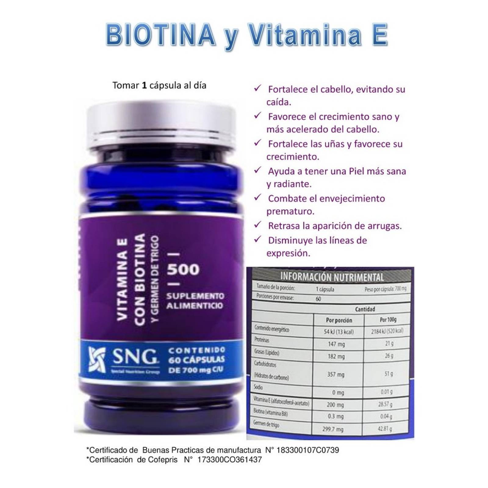 Tratamiento Shampoo De Bergamota Y Biotina 60 Capsulas   Kit