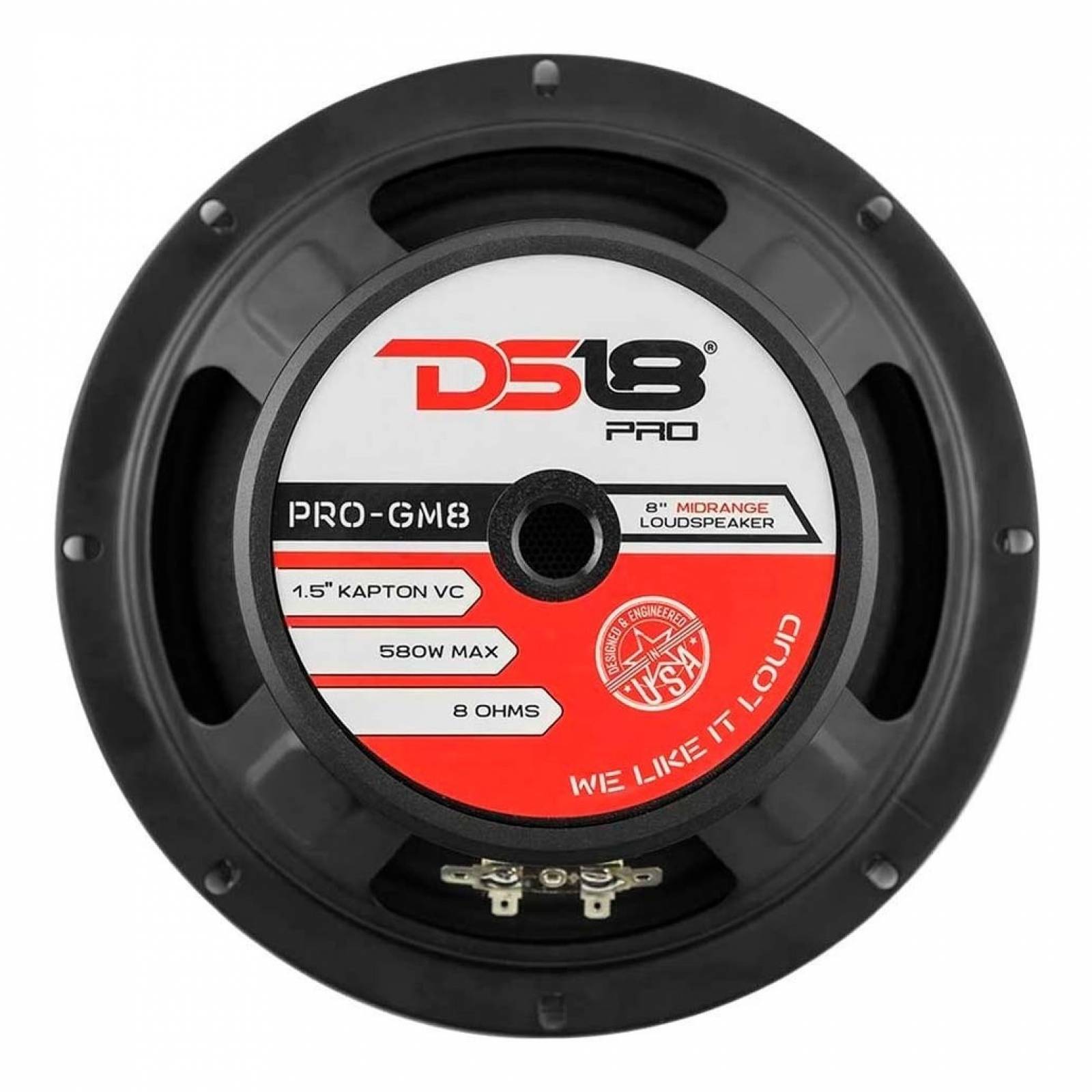 Bocina Ds18 Pro gm8 8  Open Show 580 Watts 8 ohm (1 Altavoz)