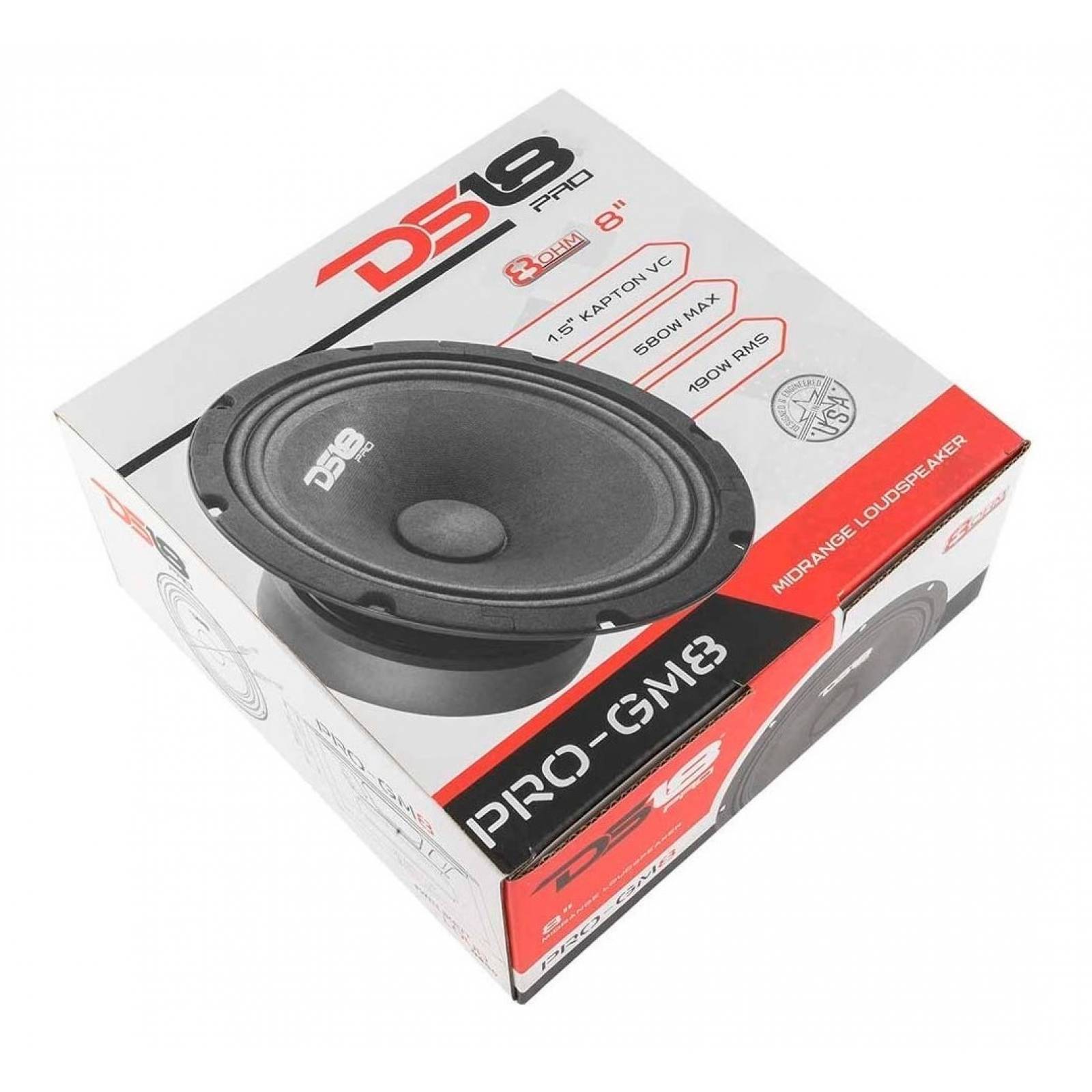 Bocina Ds18 Pro gm8 8  Open Show 580 Watts 8 ohm (1 Altavoz)