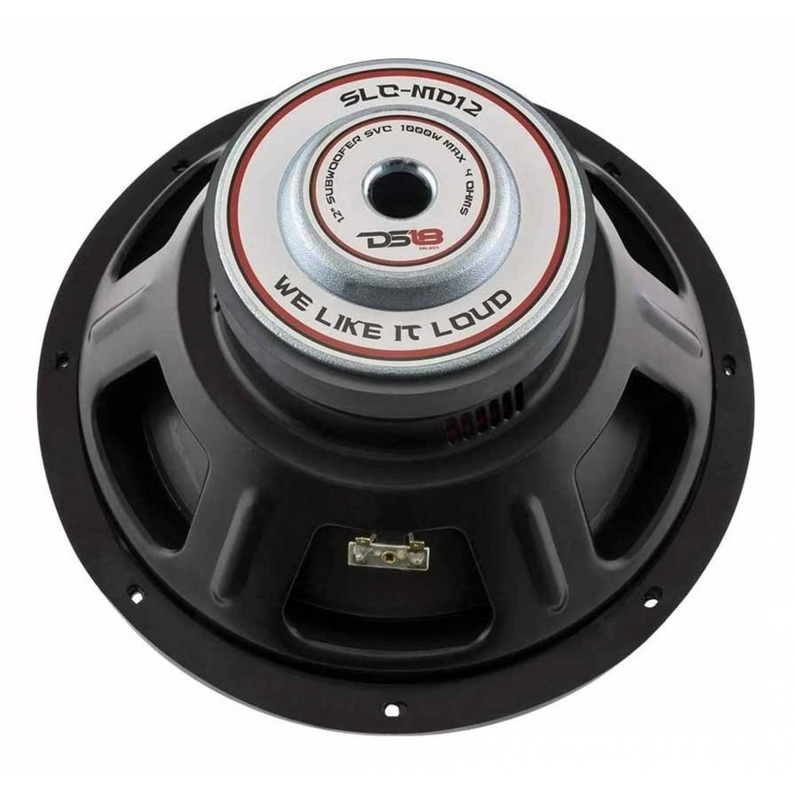 Subwoofer Ds18 Slc md12 Bobina Sencilla 12 1000w Máx 4 ohms