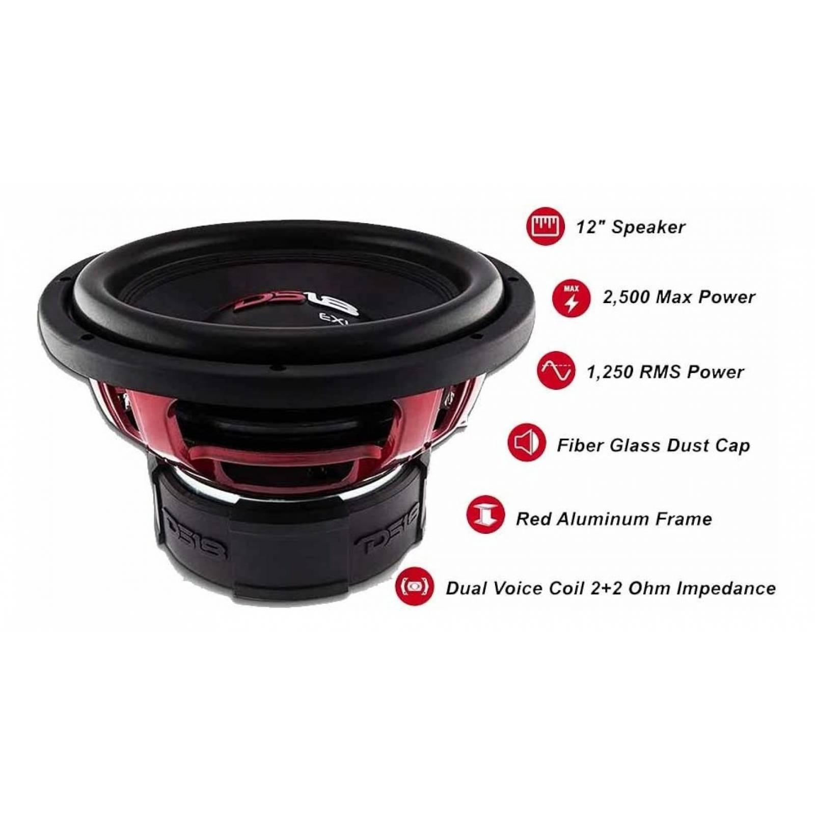 Subwoofer Ds18 Exl b152d 12  Doble Bobina 3000w 2 ohms
