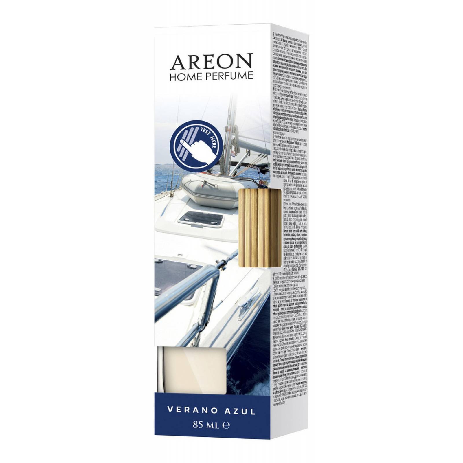 Difusor Areon Ambientador Varillas 85 Ml Aroma Verano Azul