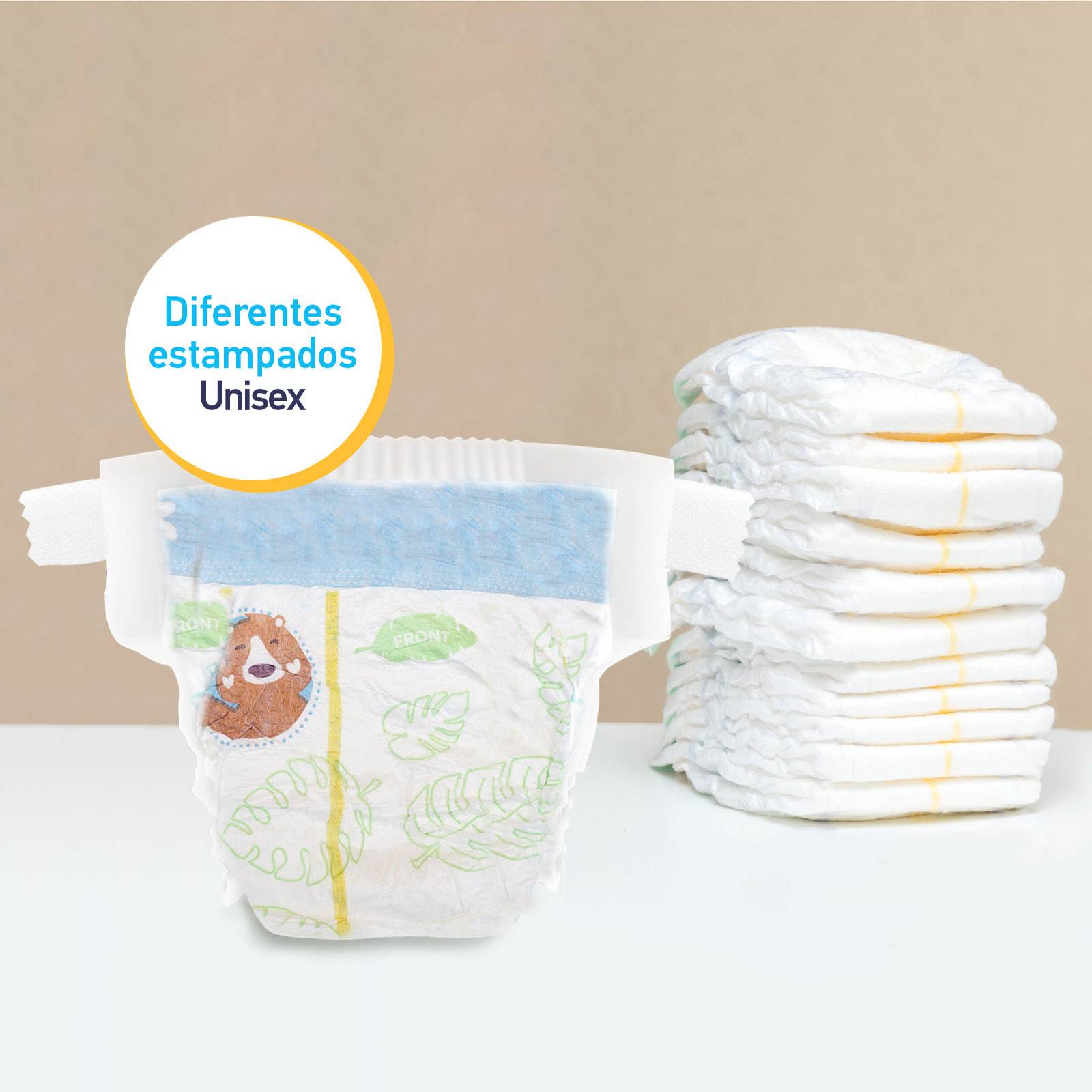 Pañales Para Bebé con 20 Pzs Marca SOFT BABY