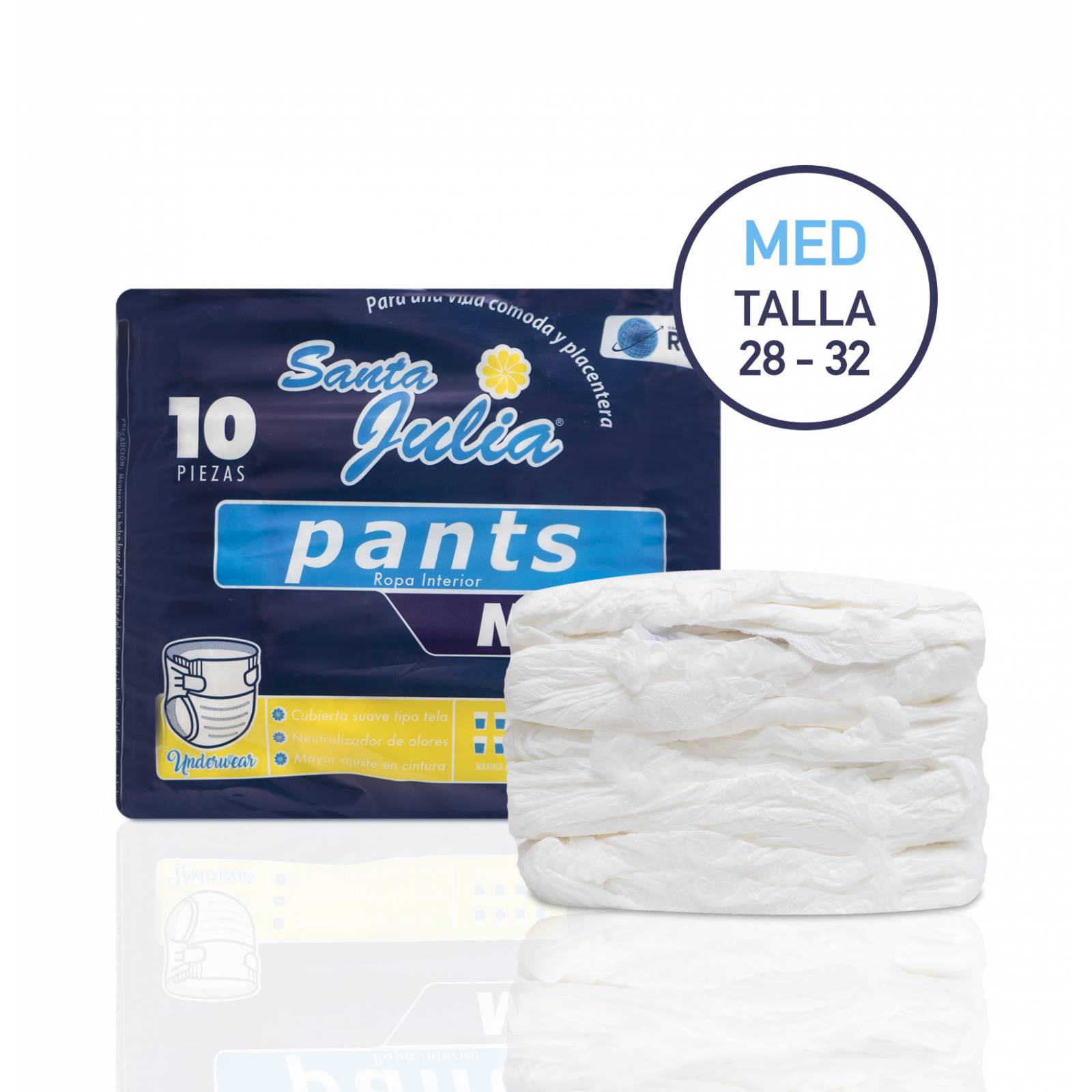 Pañales Tipo Calzon Para Adulto Caja Con 80 Pzs