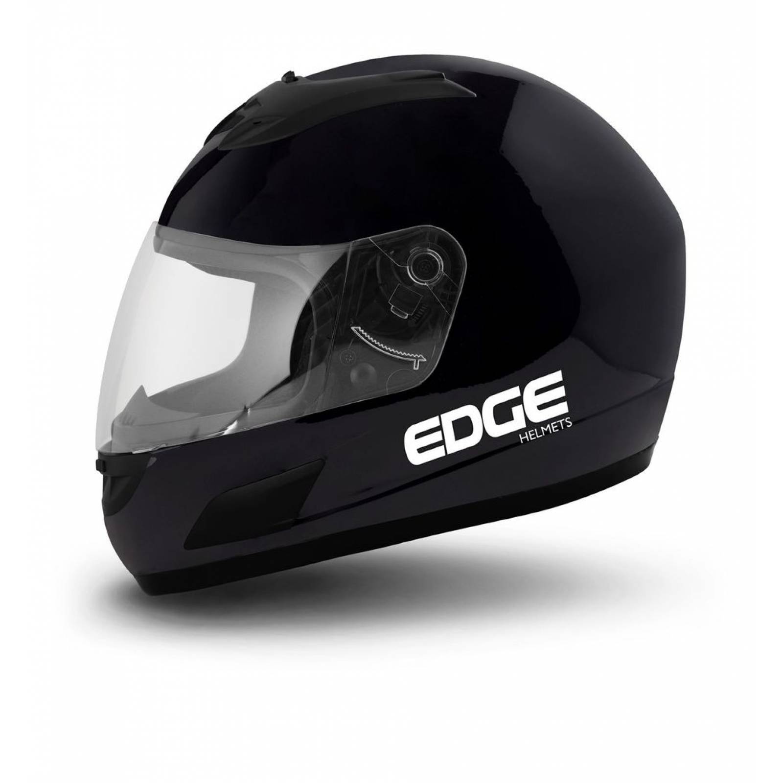 Casco Motocicleta Completo Integral Marca Edge   Laser   Cerrado Visor