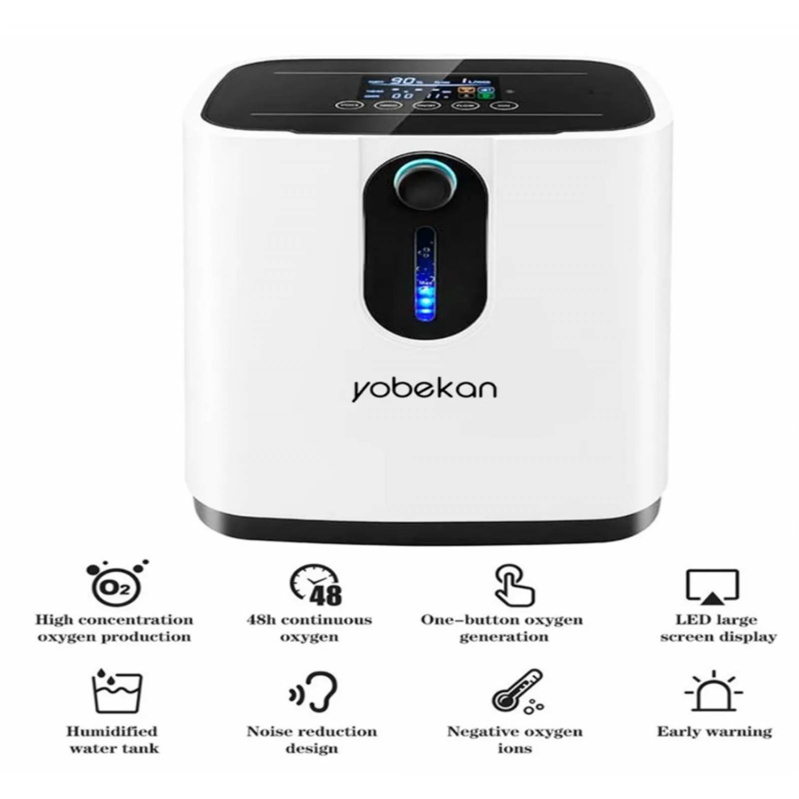 CONCENTRADOR DE OXIGENO DOMESTICO MARCA:YOBEKAN 7 Litros