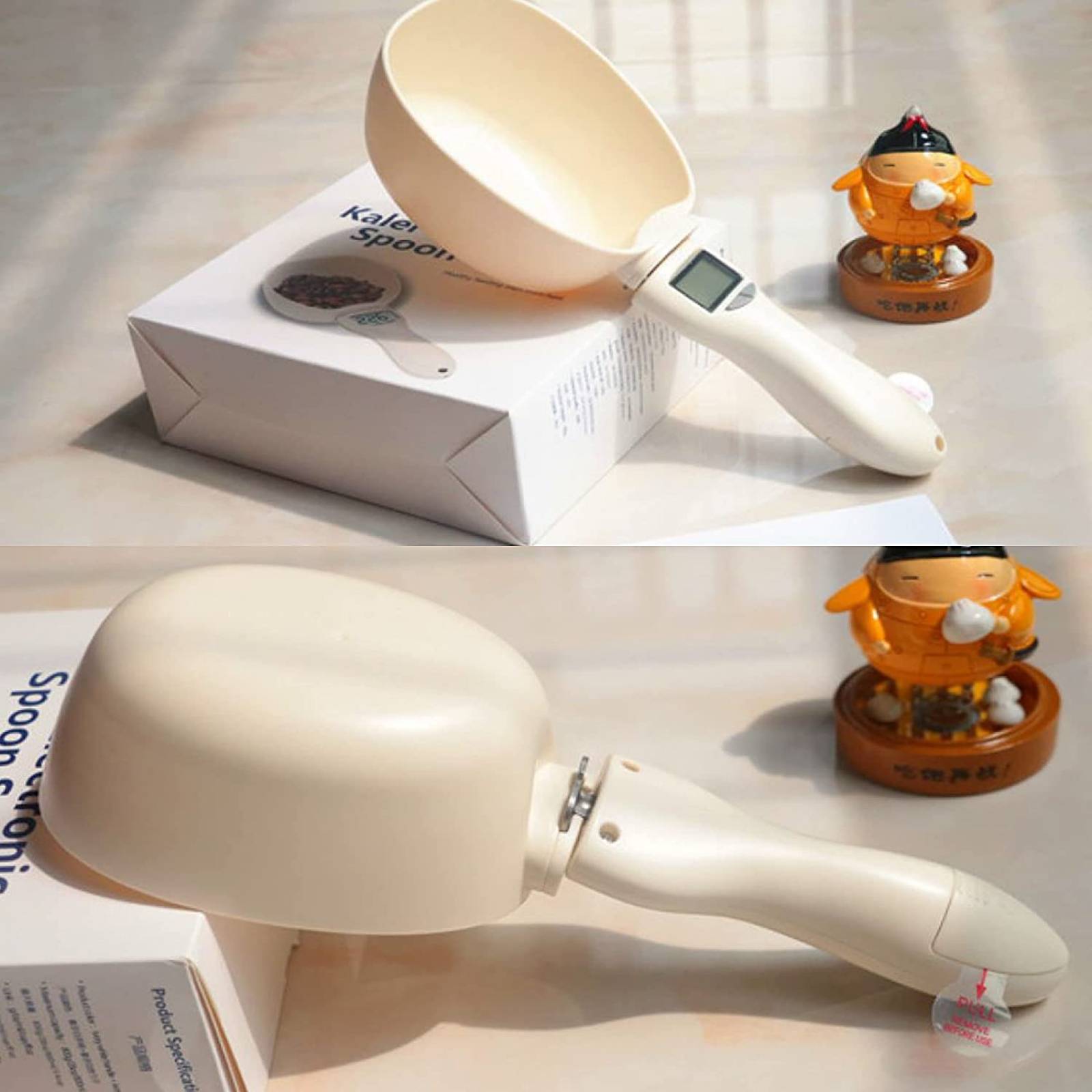 CHIC FANTASY bascula para mascotas cuchara gramera digital Cuchara báscula