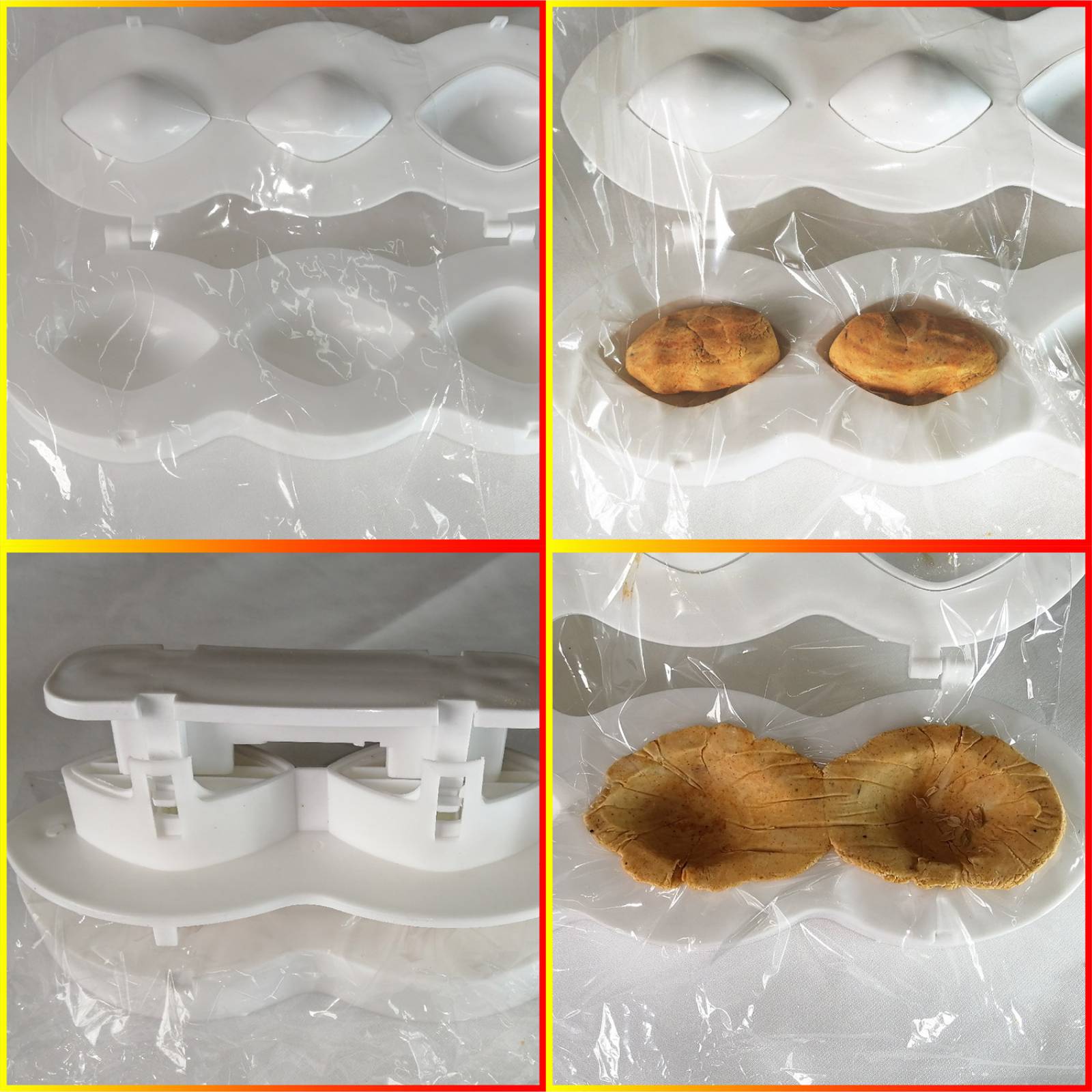 RD ROYAL COOK Molde de kipe Herramienta de Prensa Para Hacer Kibbeh