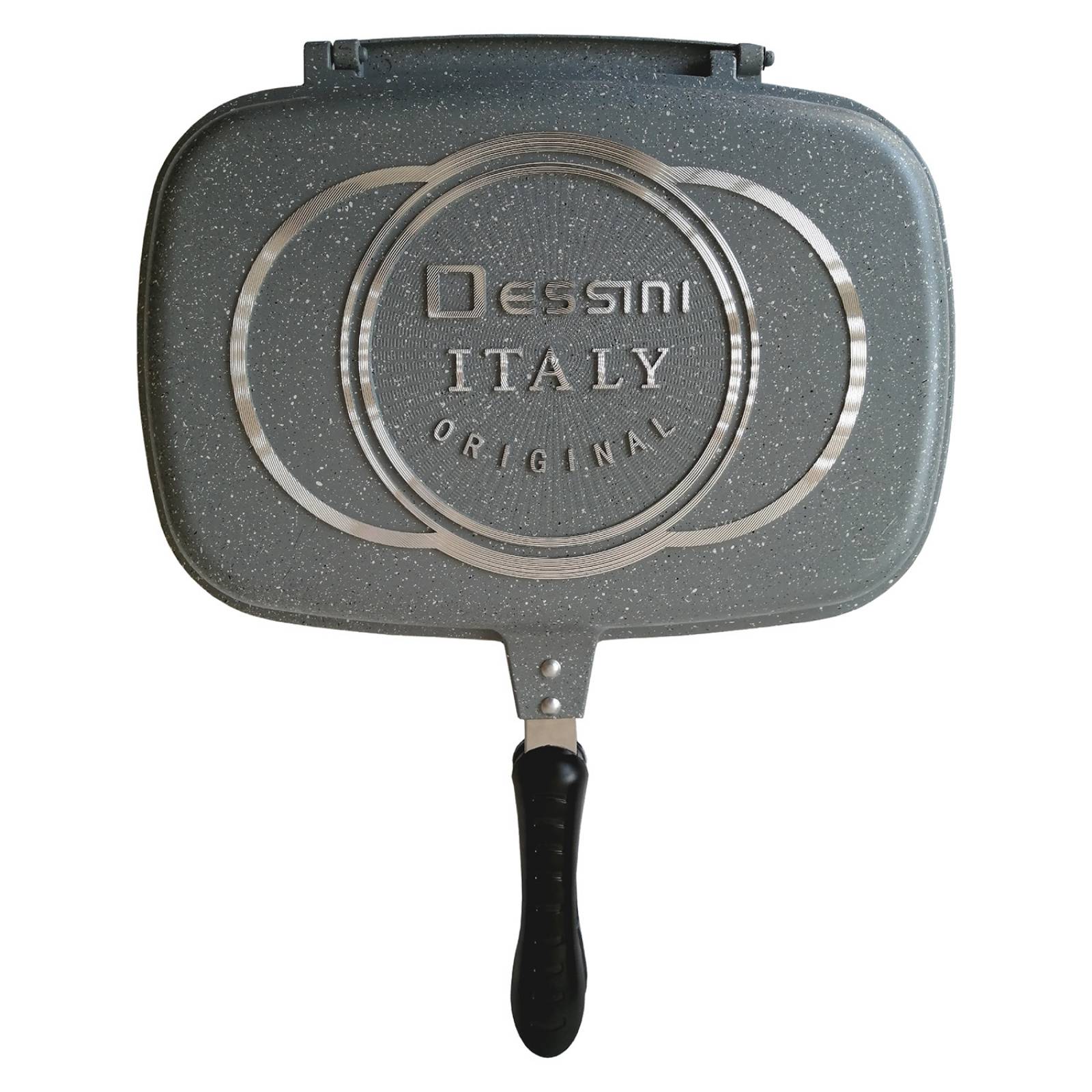 RD ROYAL COOK Sartén Doble Cara Portátil Gris