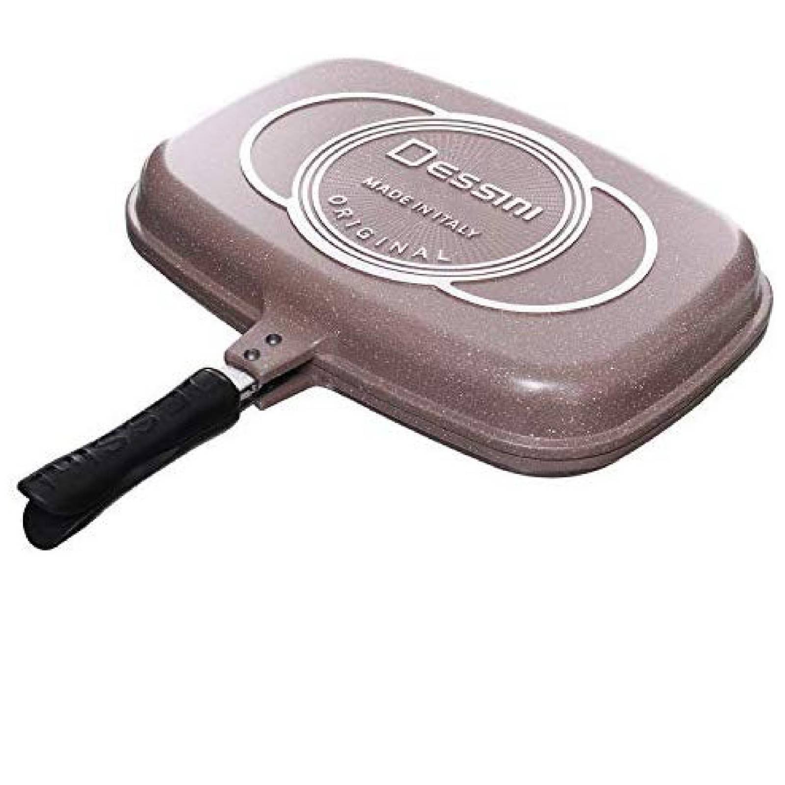 RD ROYAL COOK Sartén Doble Cara Portátil Gris