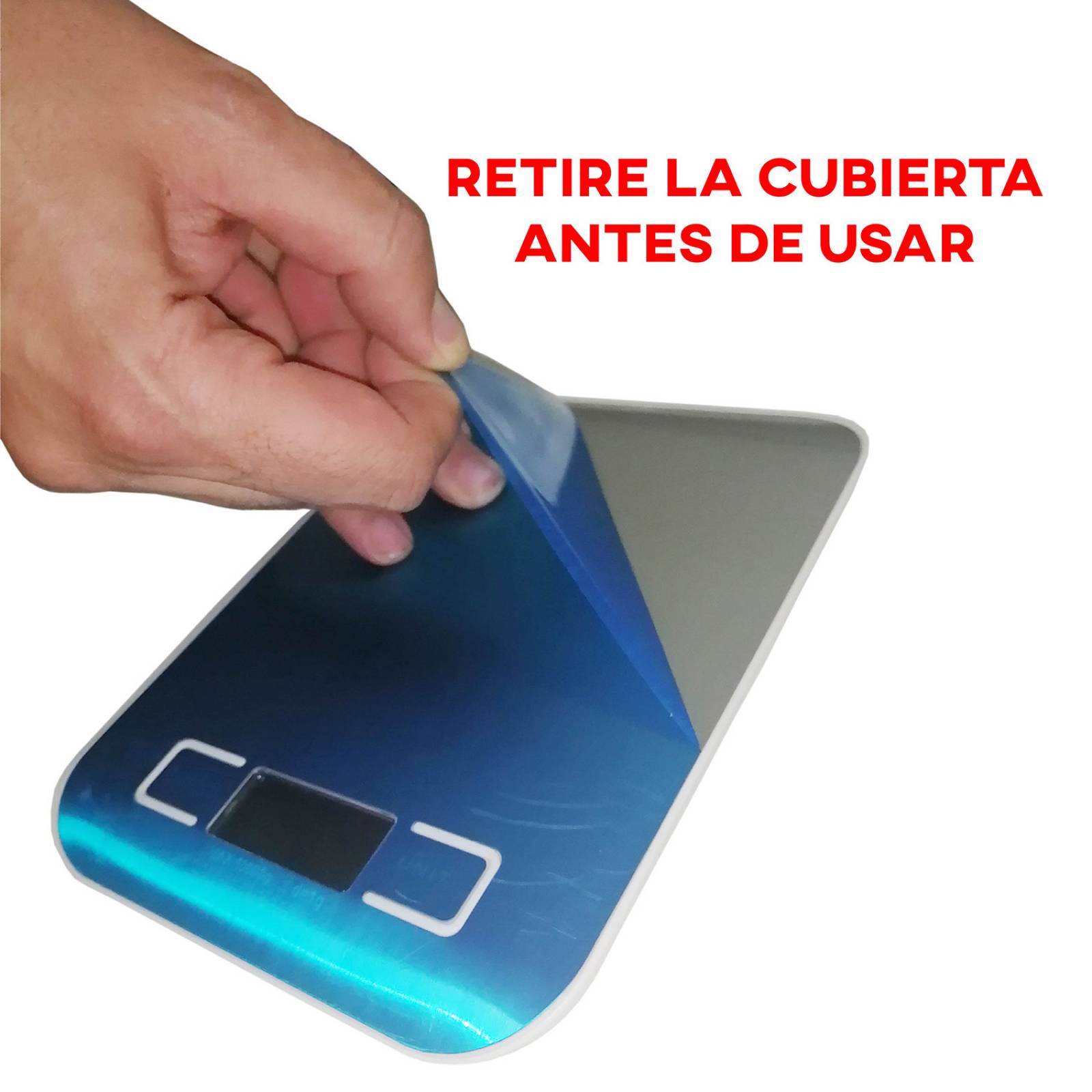 CHIC FANTASY Báscula de Cocina Digital Multi Escala de Acero inoxidable (Pilas Incluidas) 