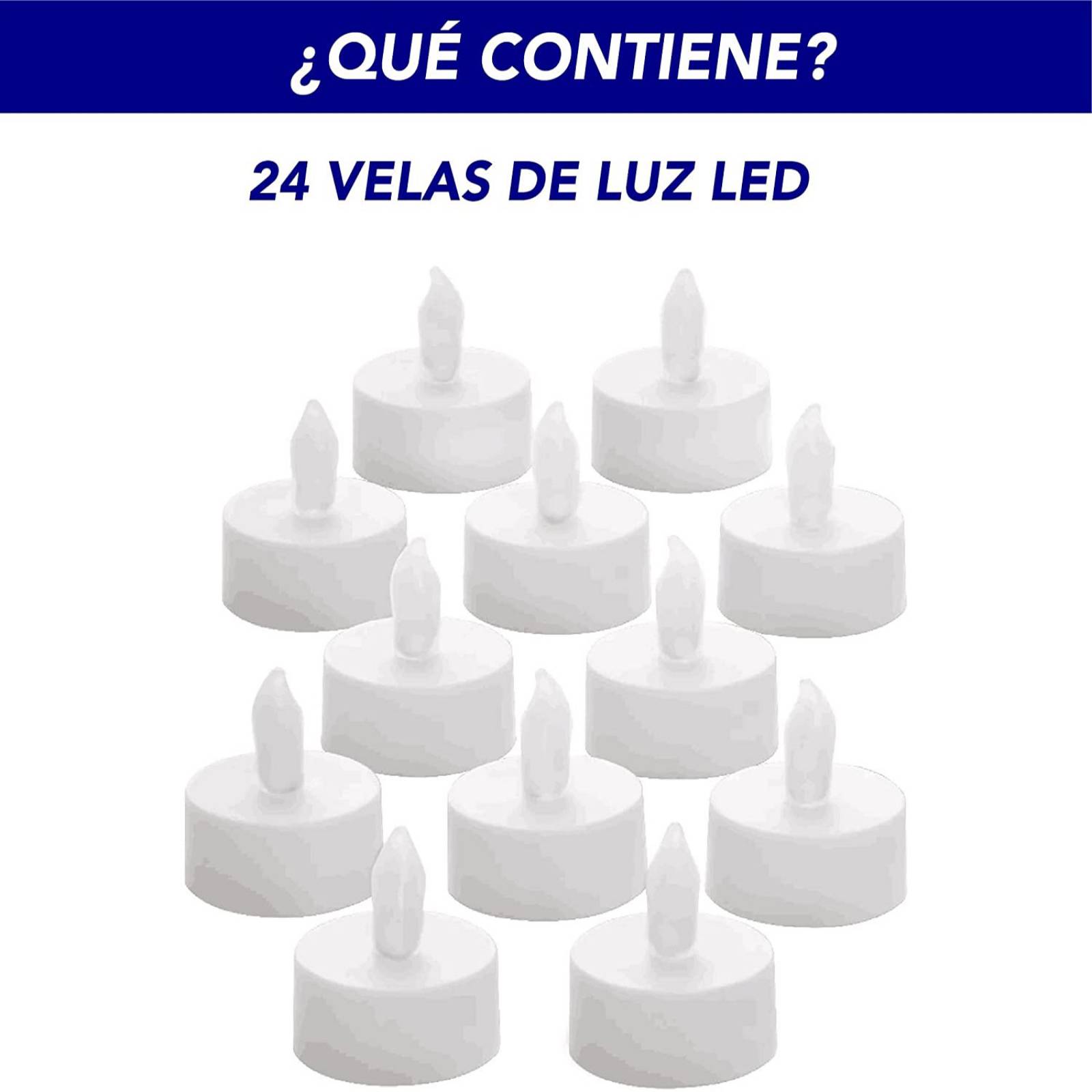 CHIC FANTASY Luz de Te Velas Led Flotantes Encienden Al Contacto Con El Agua
