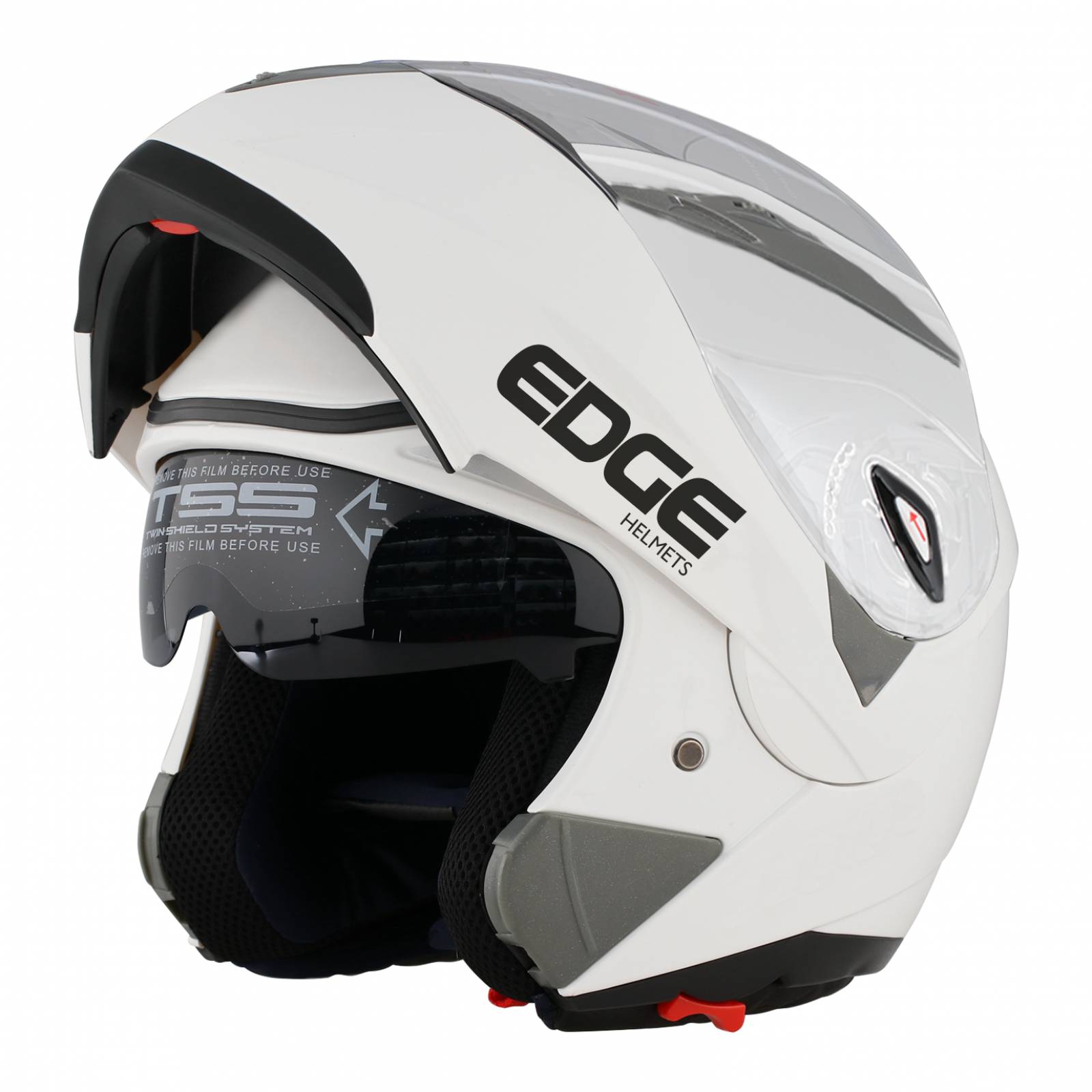 Casco Motocicleta ABATIBLE Marca Edge Jet 1
