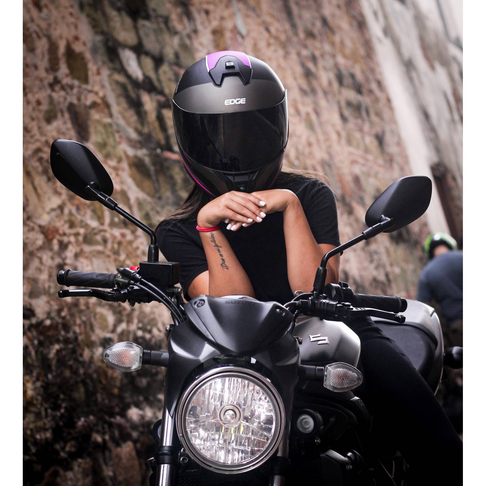 CASCO EDGE ZOOM INTEGRAL WM VISOR TRANSPARENTE