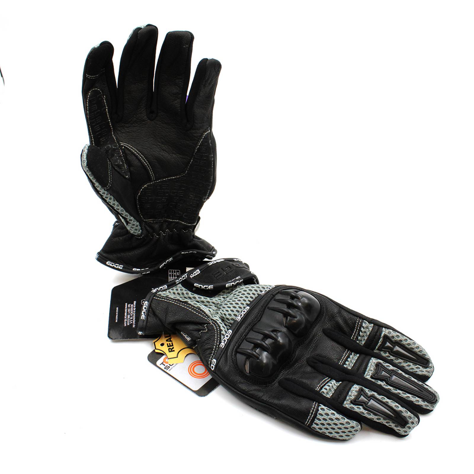 EDGE   GUANTES para MOTOCICLISTA   Ideal para mujeres y hombres   PROTECCIÓN 