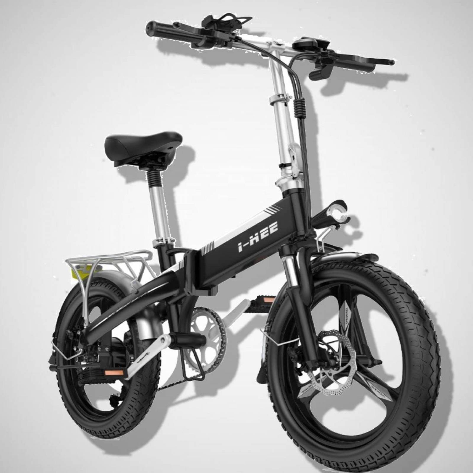 Bicicleta Eléctrica Plegable Marca I HEE de Alta tecnología 400W