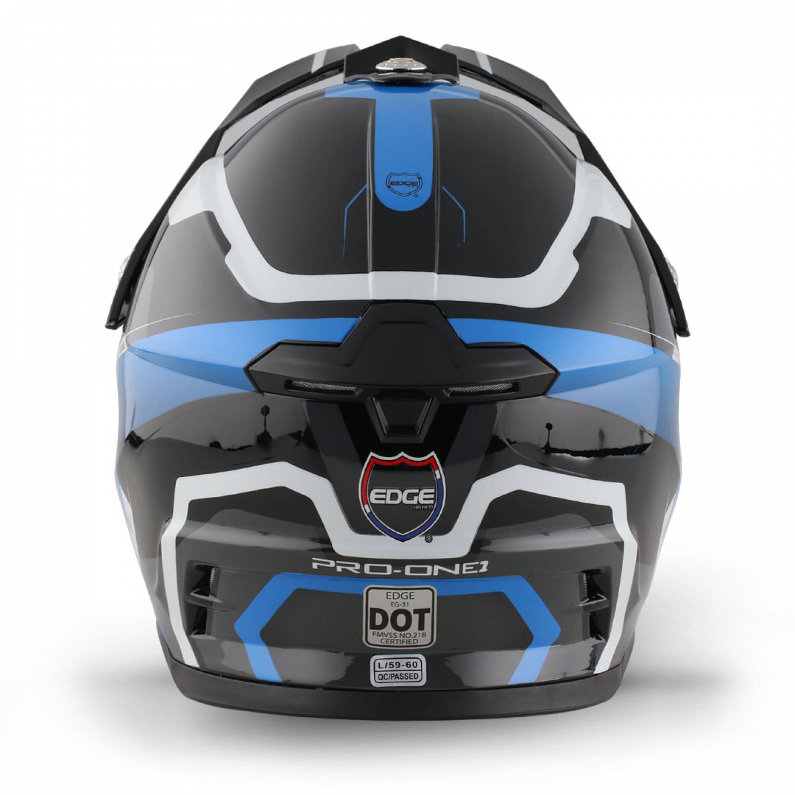  CASCO Motocicleta K4 Marca EDGE MOTORCYCLE