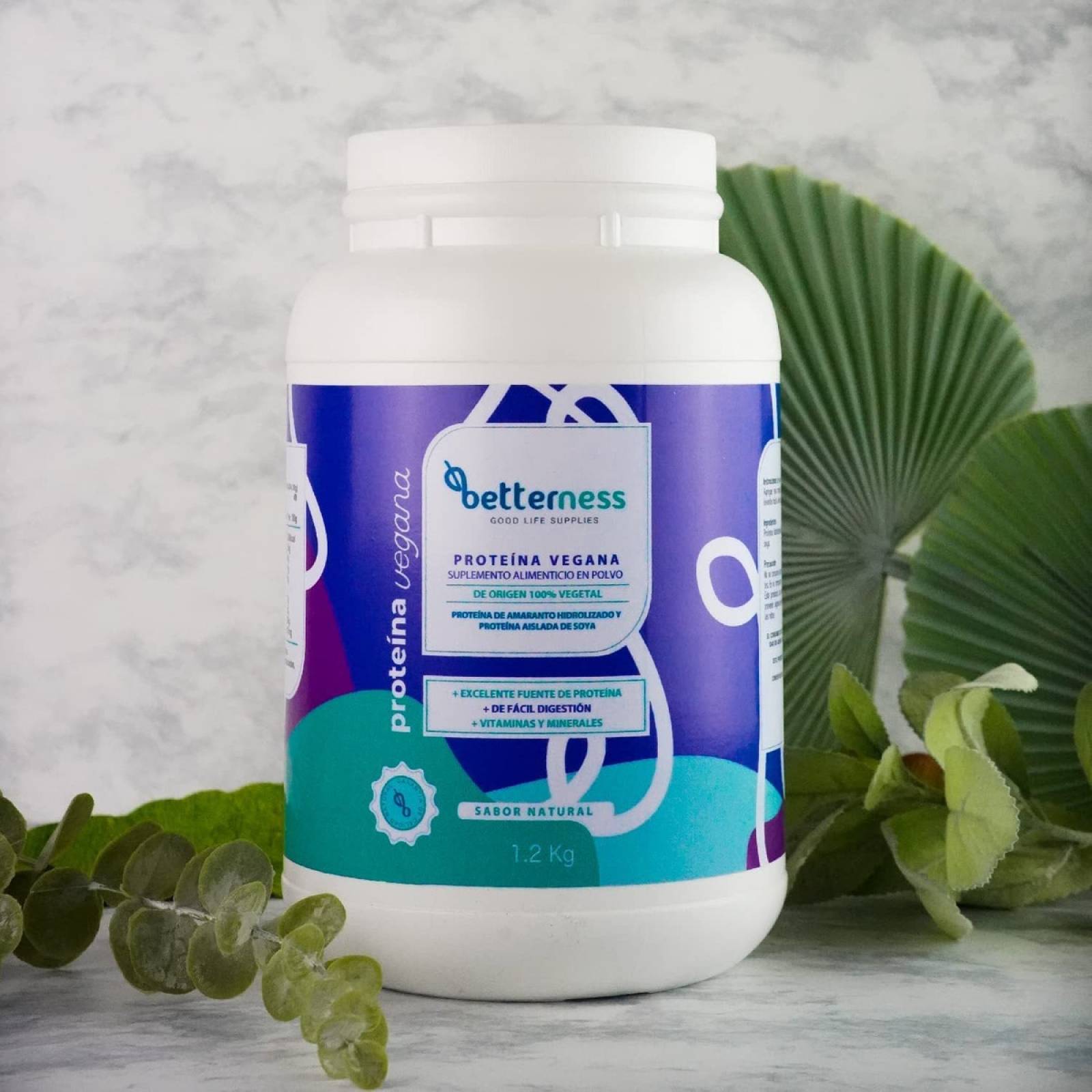 Proteína Vegetal Polvo Betterness Vitaminas Minerales 12 Kg