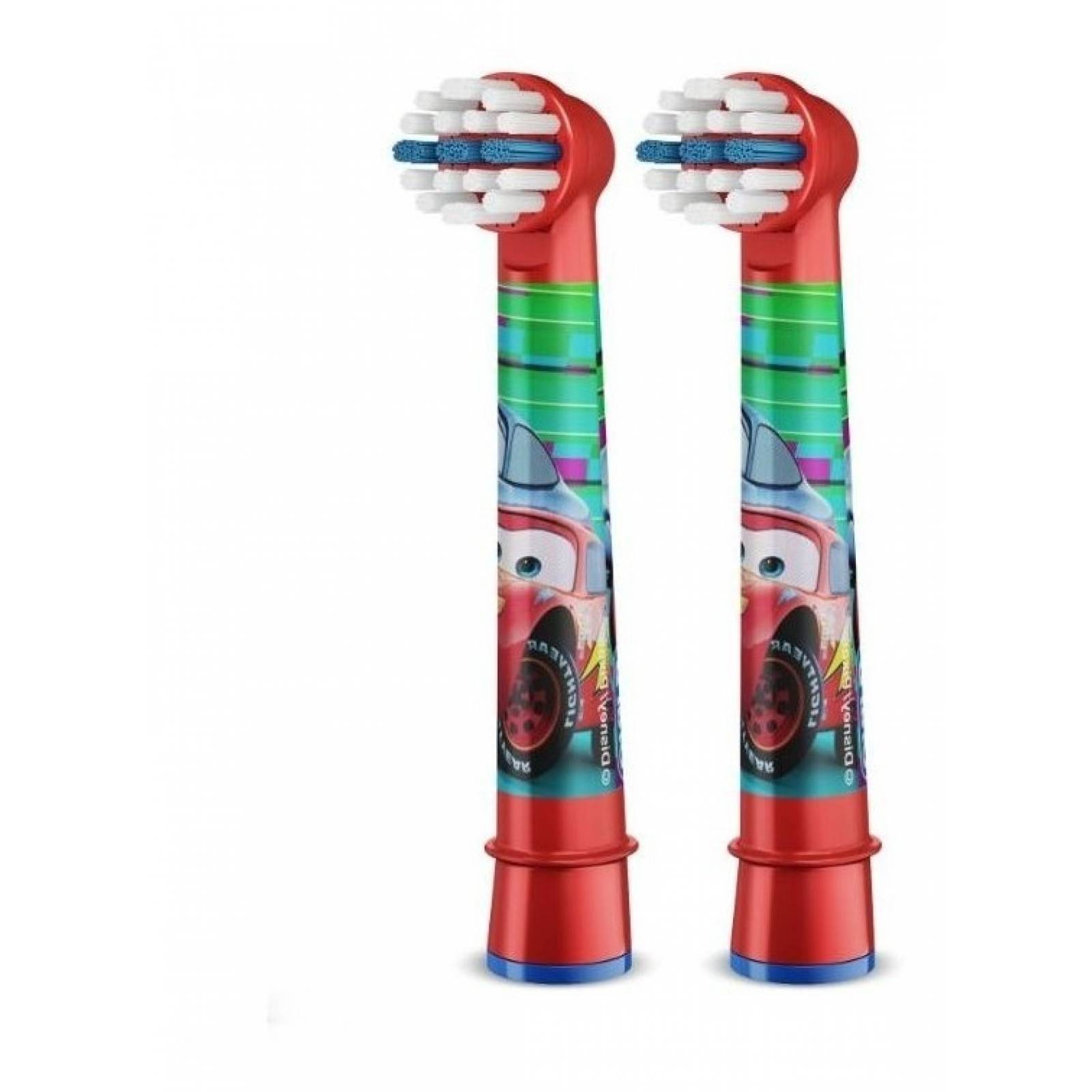 Oral b Disney Cars Repuesto P cepillo Dental Elétrico 2 Uds 