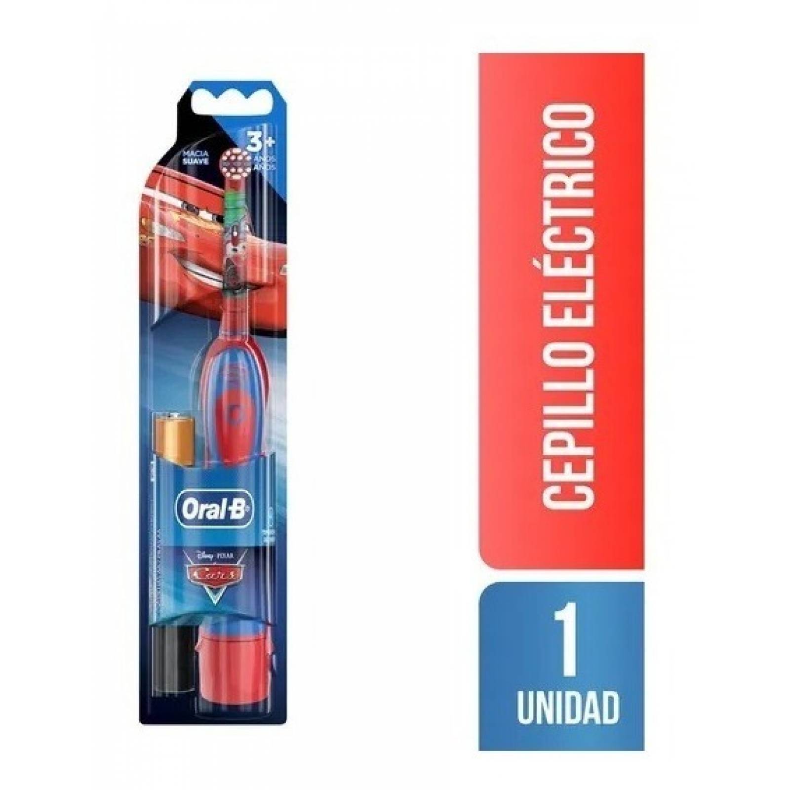 Oral b Disney Cars Repuesto P cepillo Dental Elétrico 2 Uds 