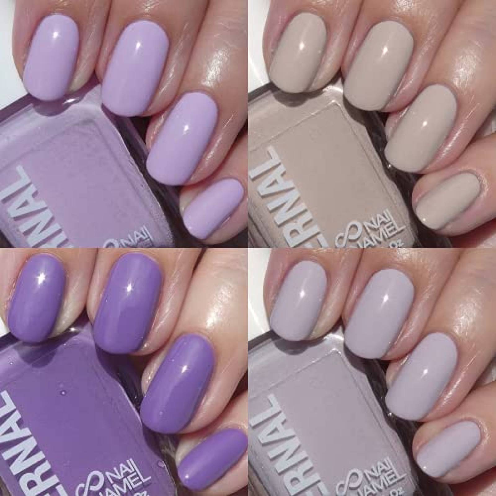 Eternal 4 Colección   Juego de 4 esmaltes de uñas de larga duración brillo espejo laca de secado rápido 