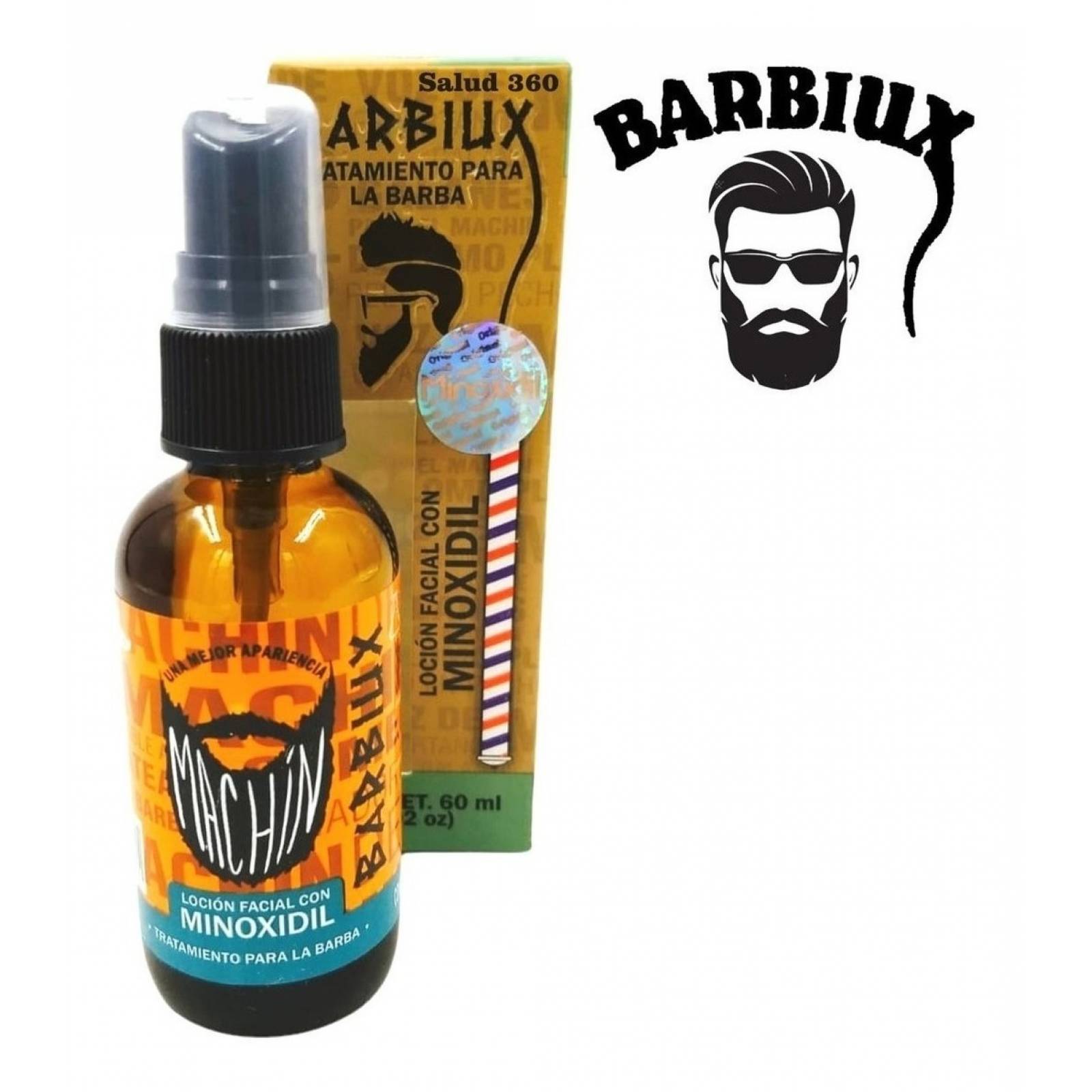 Bálsamo Estimulante Crecimiento Barba Y Bigote Minoxidil 5%