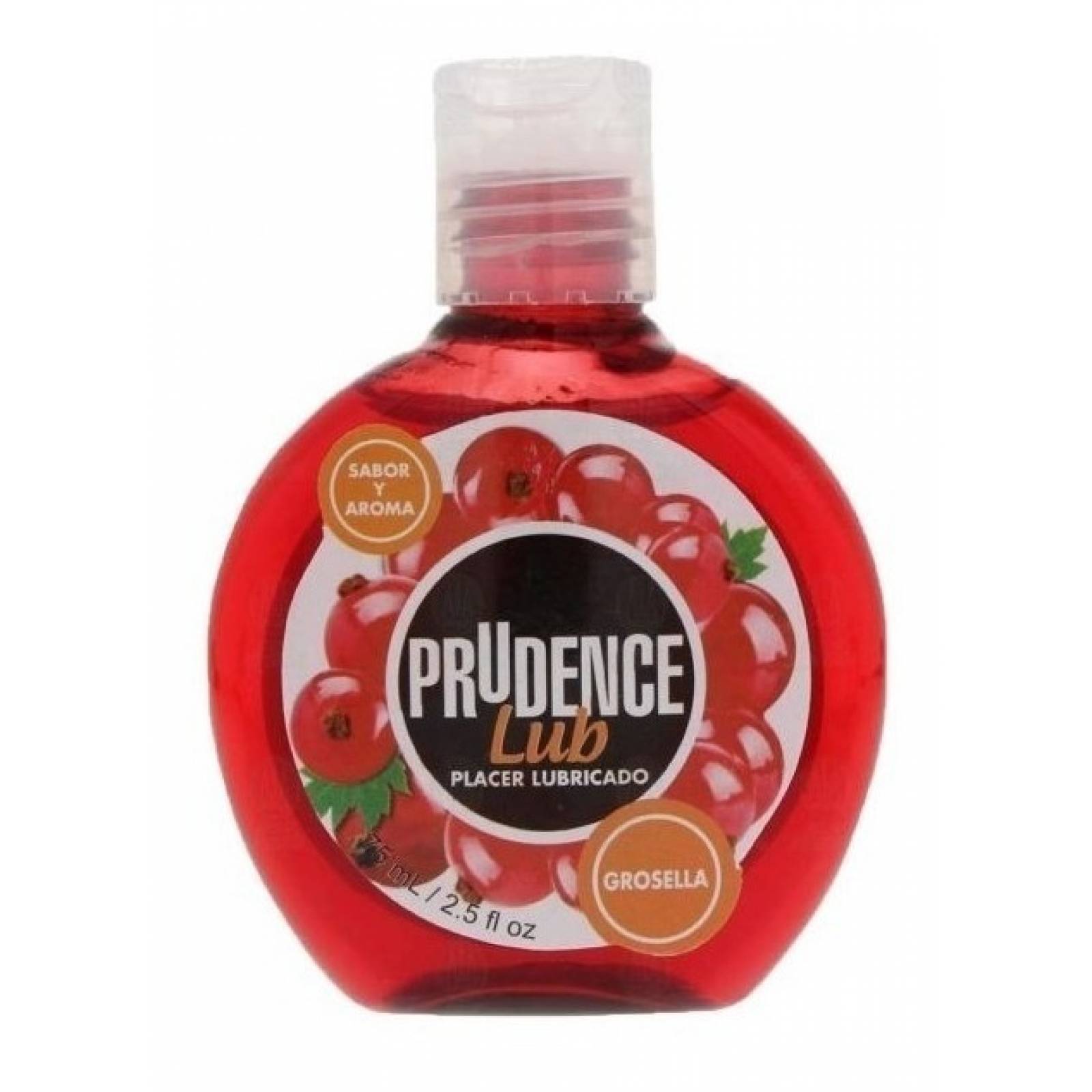 Lubricante Comestible De Sabor Prudence Lub 75 Ml Base Agua