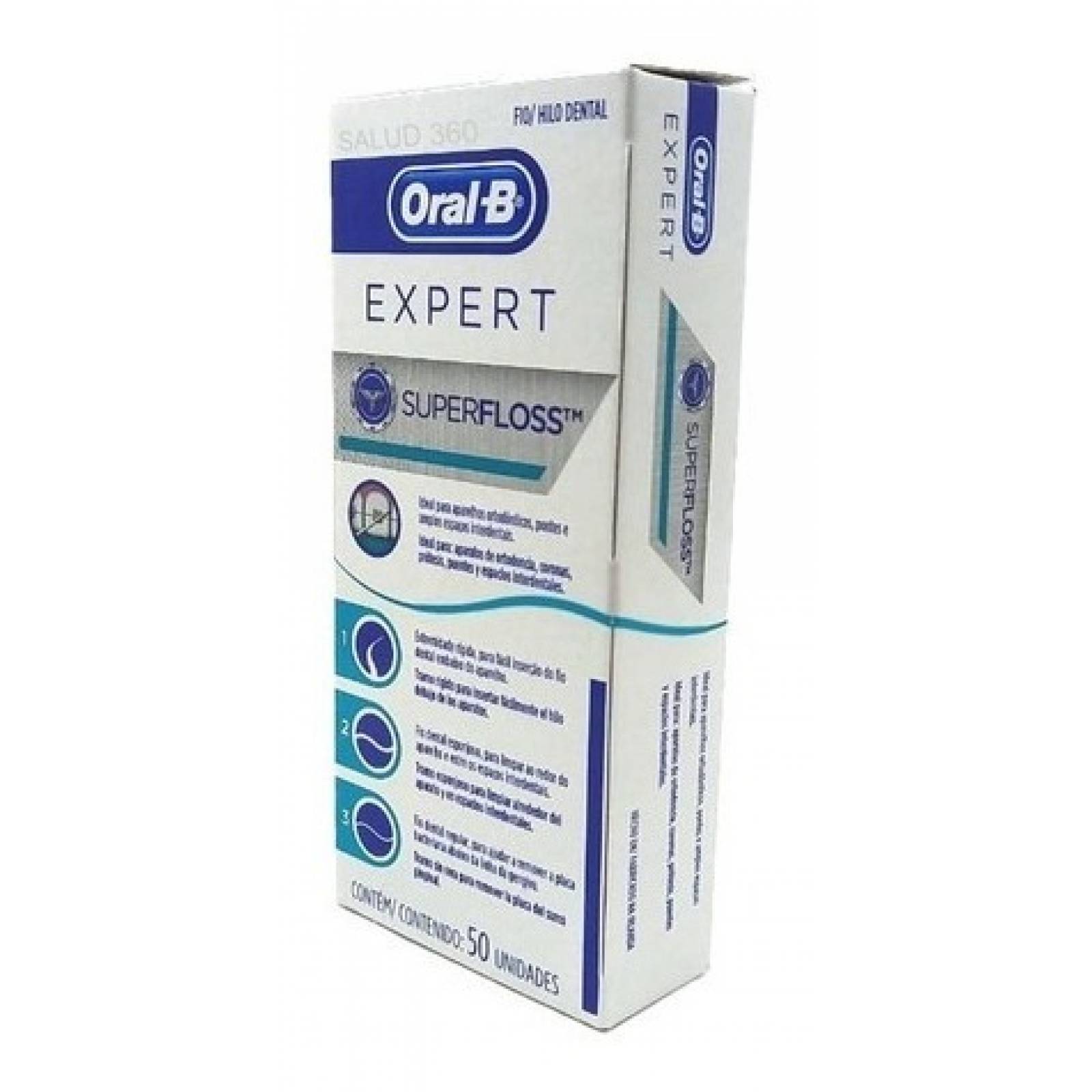Hilo Dental Para Ortodoncia Super Floss 
