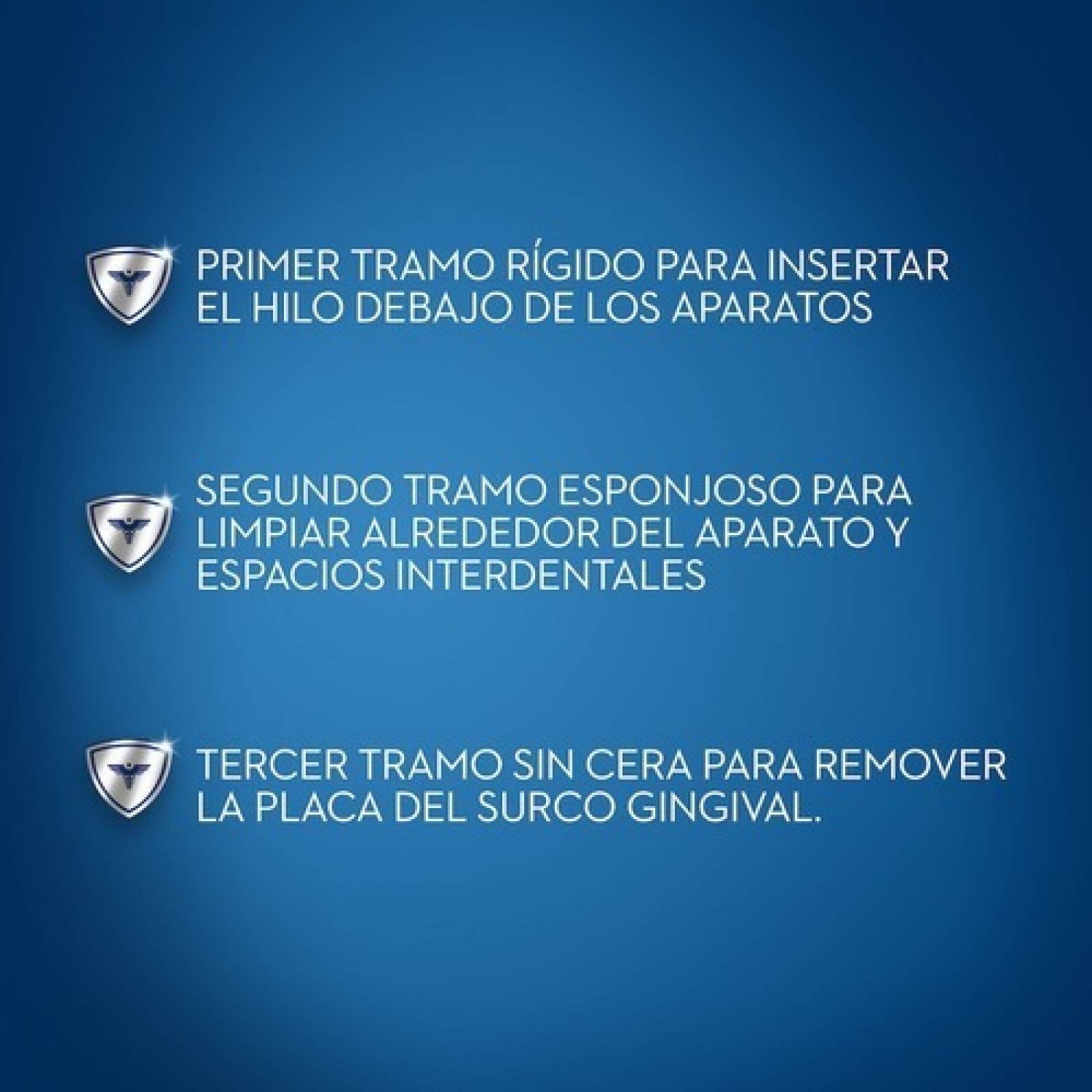 Hilo Dental Para Ortodoncia Super Floss 