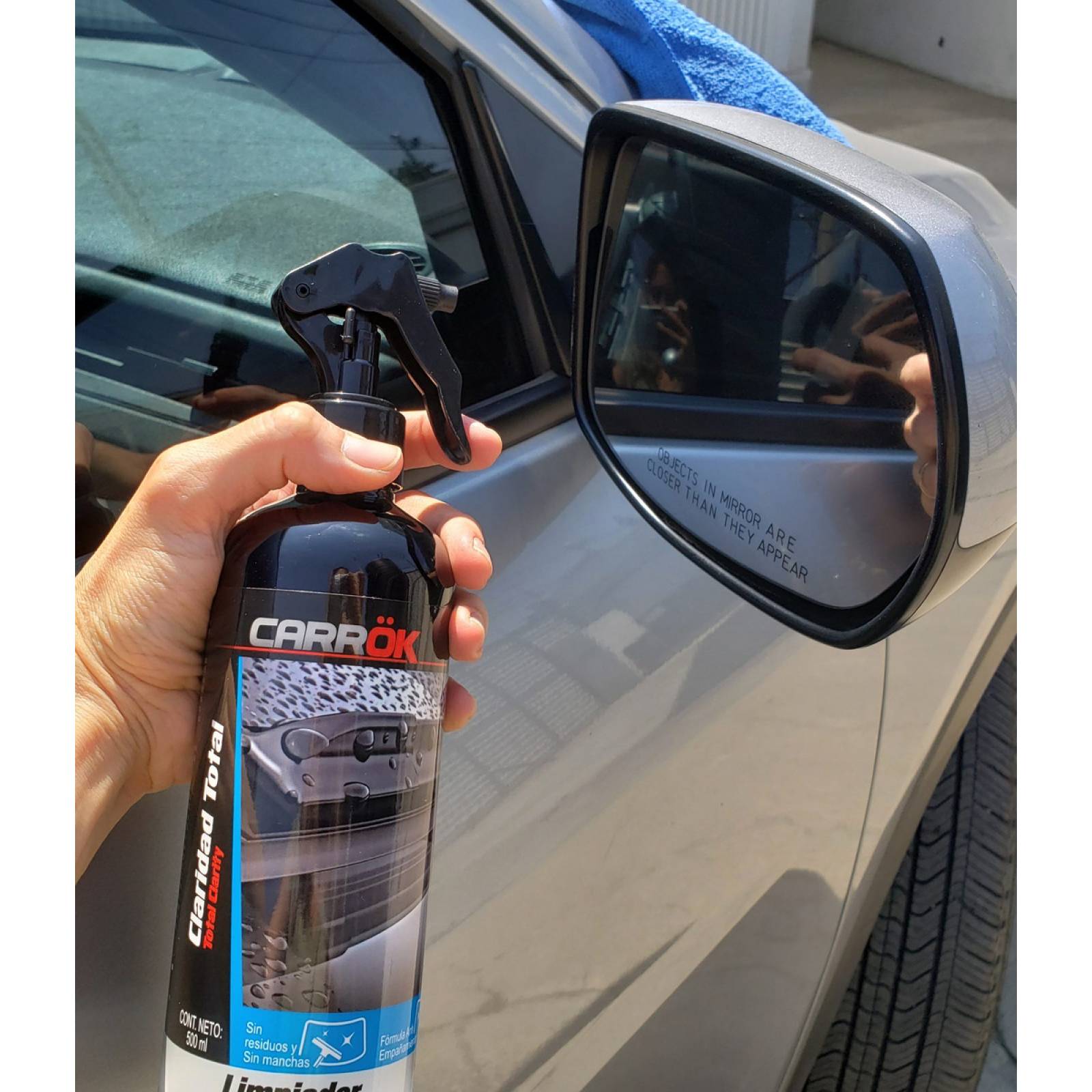 SHAMPOO PARA AUTO CON CERA CARNAUBA 500 ML CARROK 1 PZA.