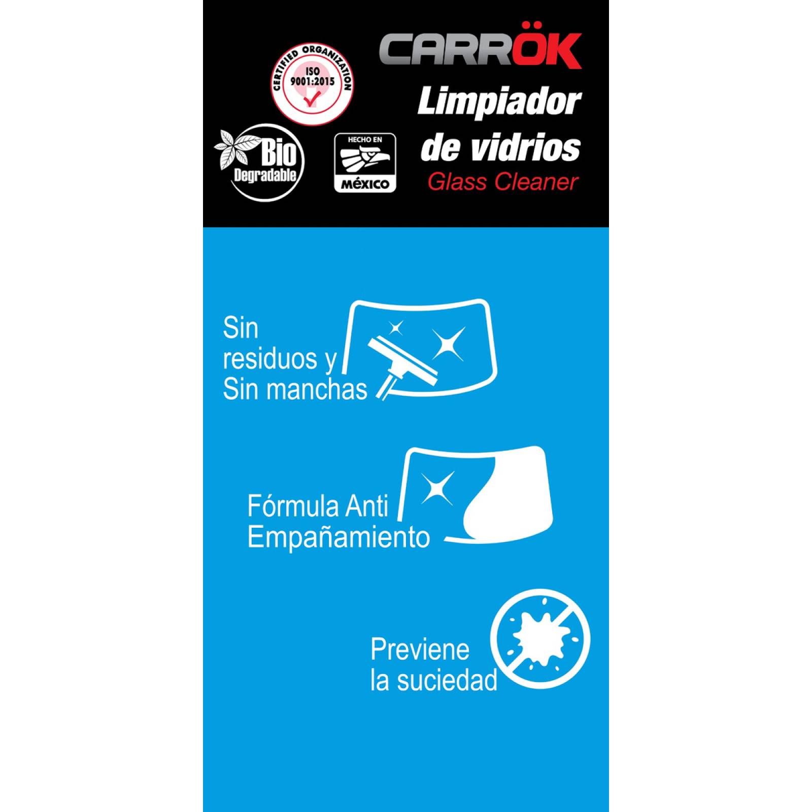 Liquido Limpia Parabrisas Carrok Biodegradable 500ml
