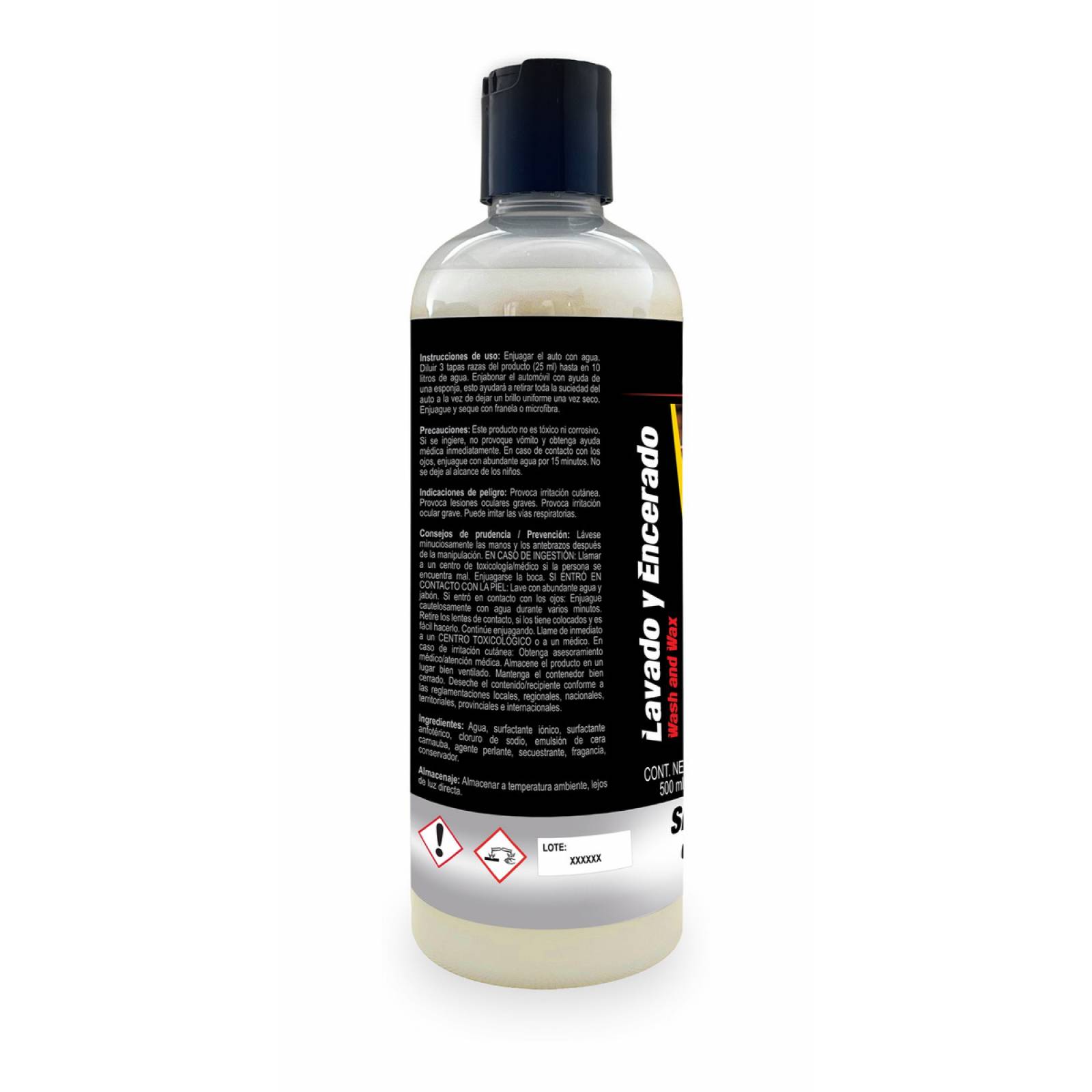 Cera Líquida de Carnauba Para Automovil - 500ml Carrok Con 500 ml