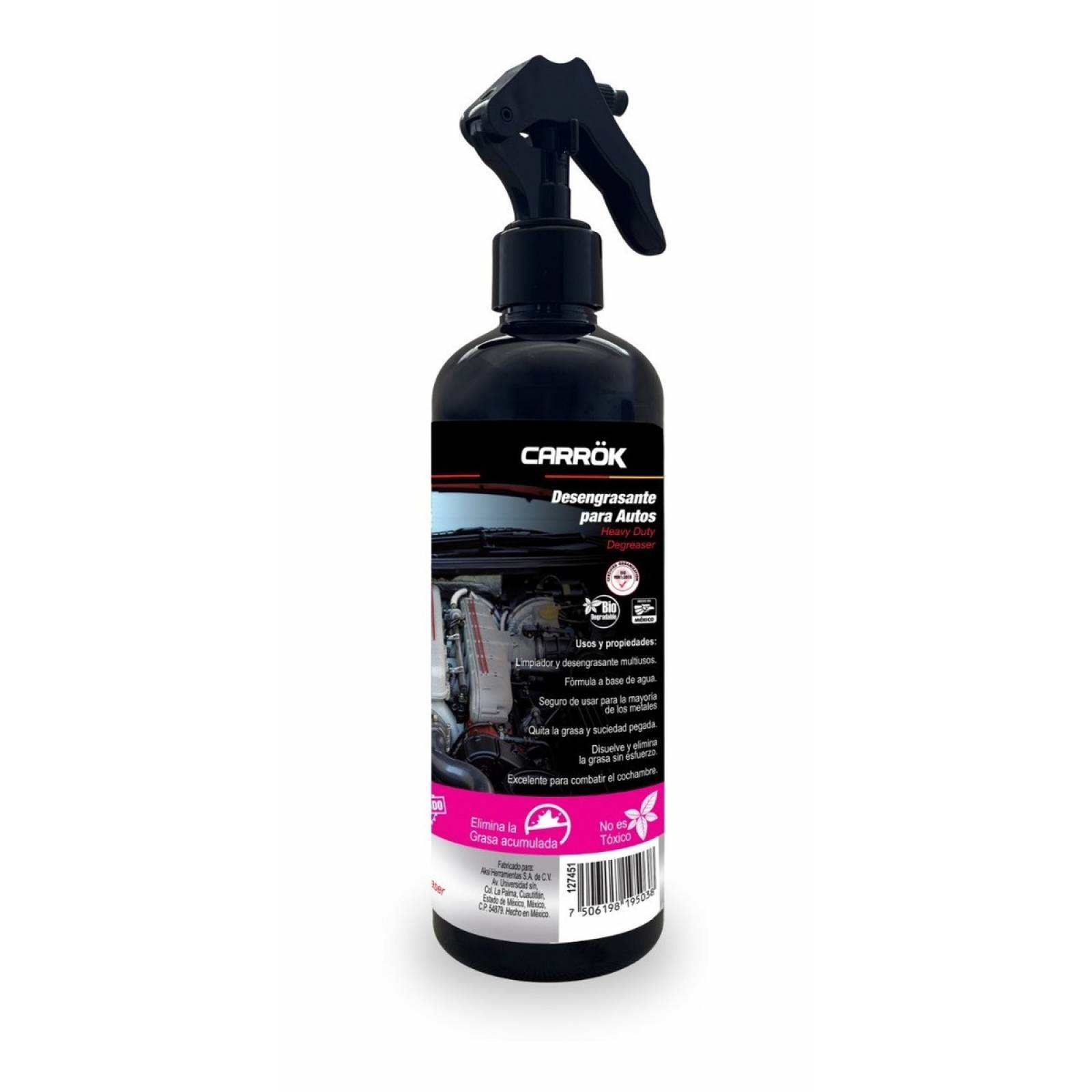 Desengrasante Multiusos Autos Carrok Uso Rudo 500ml