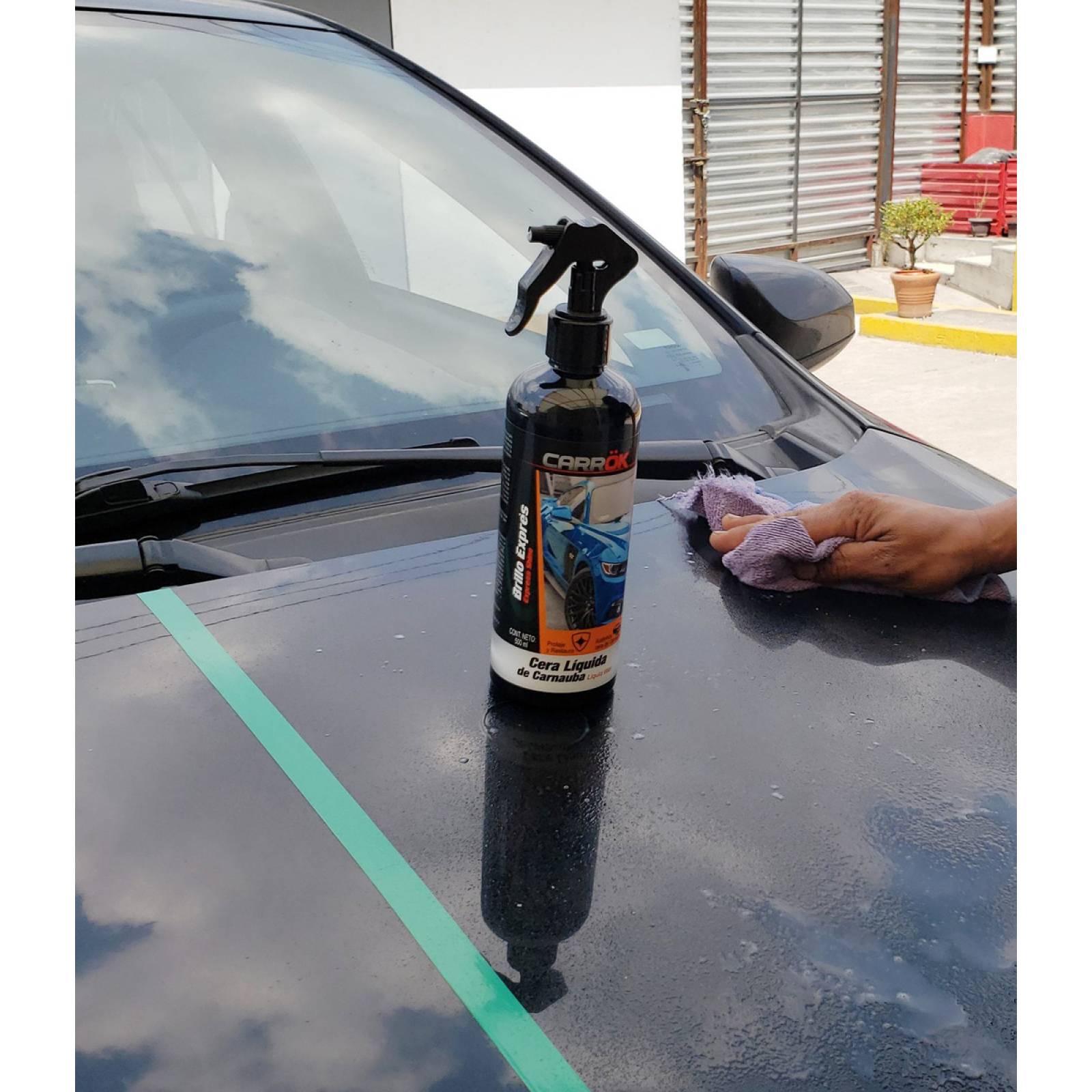 Cera Para Autos Líquida Carnauba Carrok Biodegradable 500ml