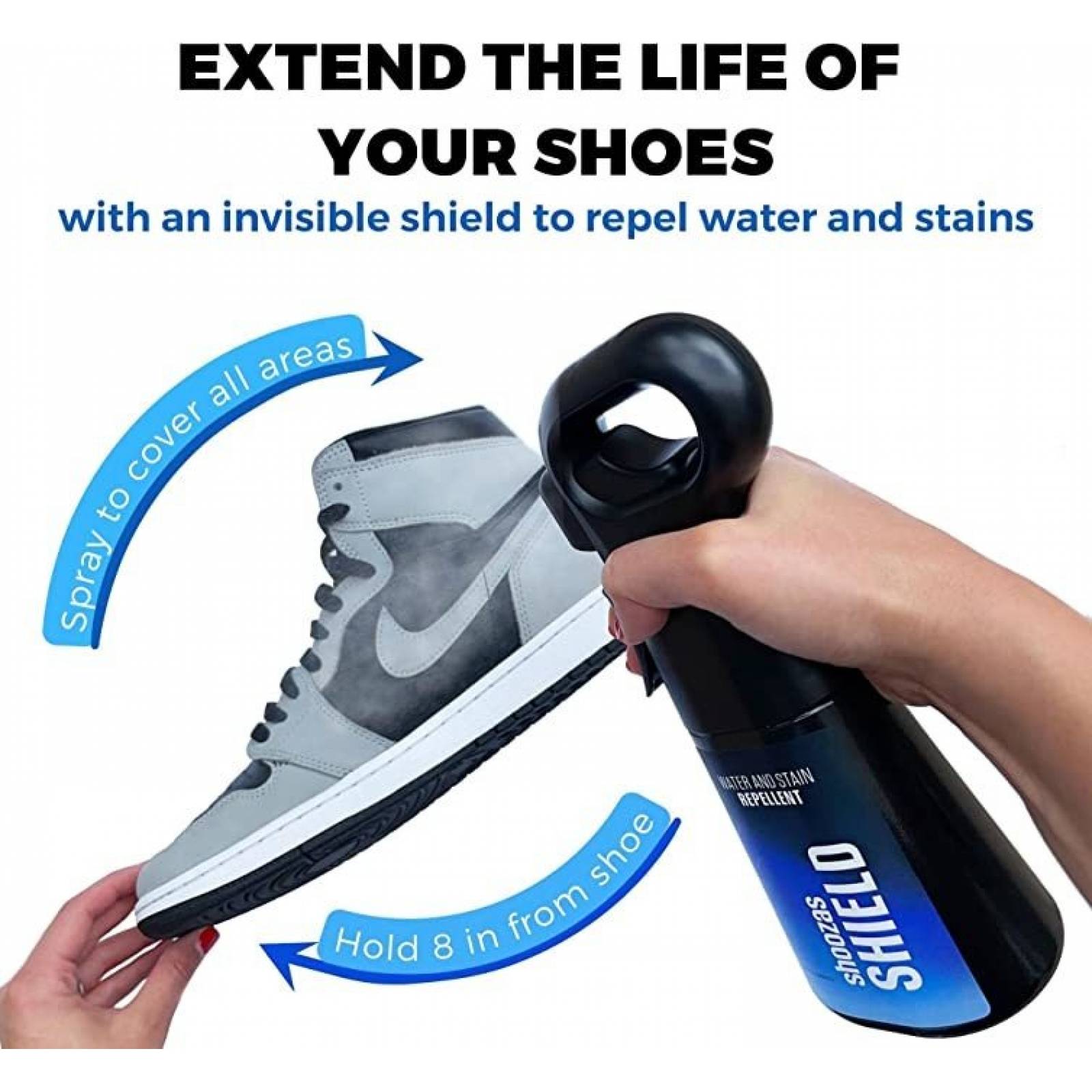 Spray Protector De Tenis Shoozas Repelente Sneakers 280ml