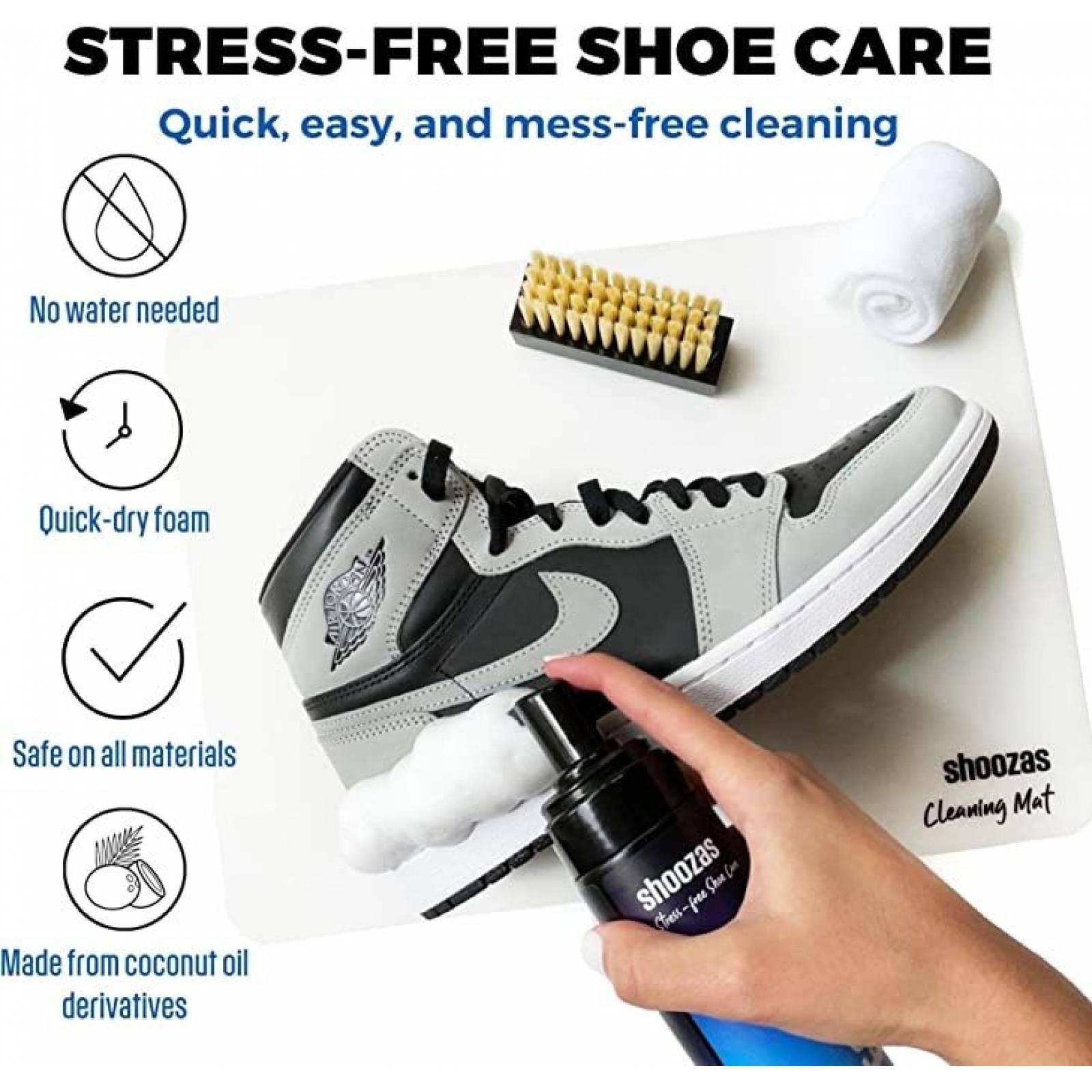 Kit De Limpieza De Tenis  Shoozas Cuidado De Sneakers